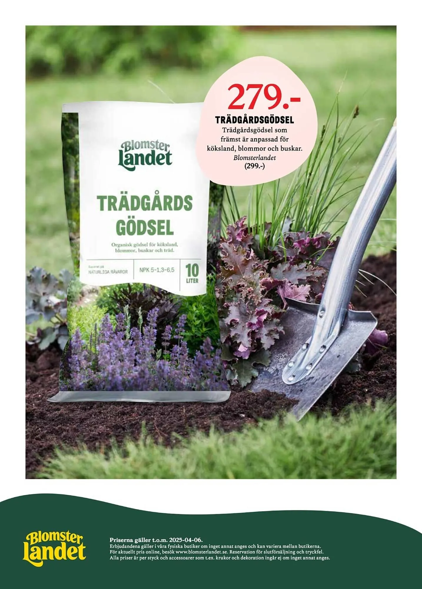 Blomsterlandet reklamblad från 31 mars till 6 april 2025 - Reklamblad sidor 19