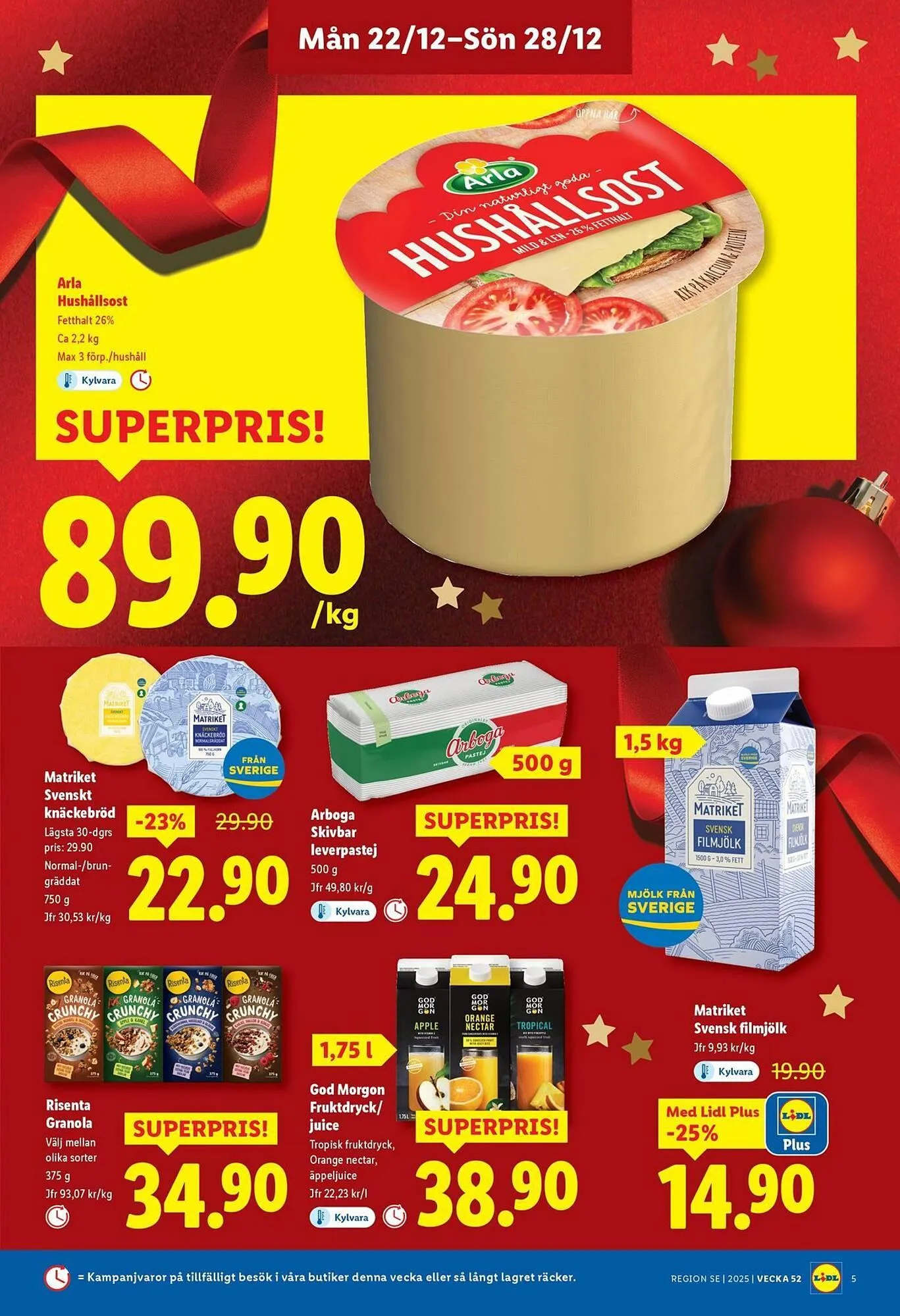 Lidl reklamblad från 22 december till 28 december 2025 - Reklamblad sidor 5