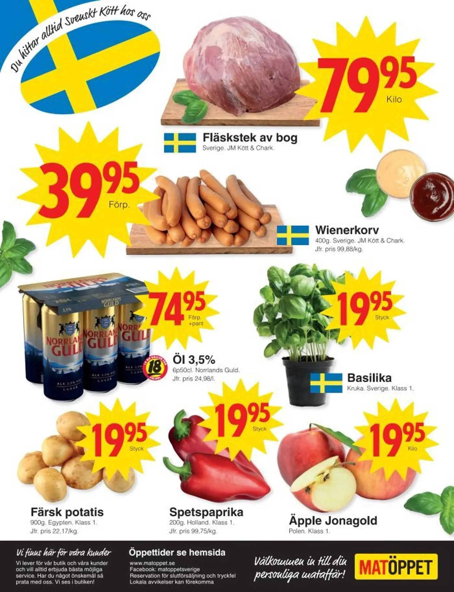Matöppet reklamblad från 21 april till 27 april 2025 - Reklamblad sidor 4