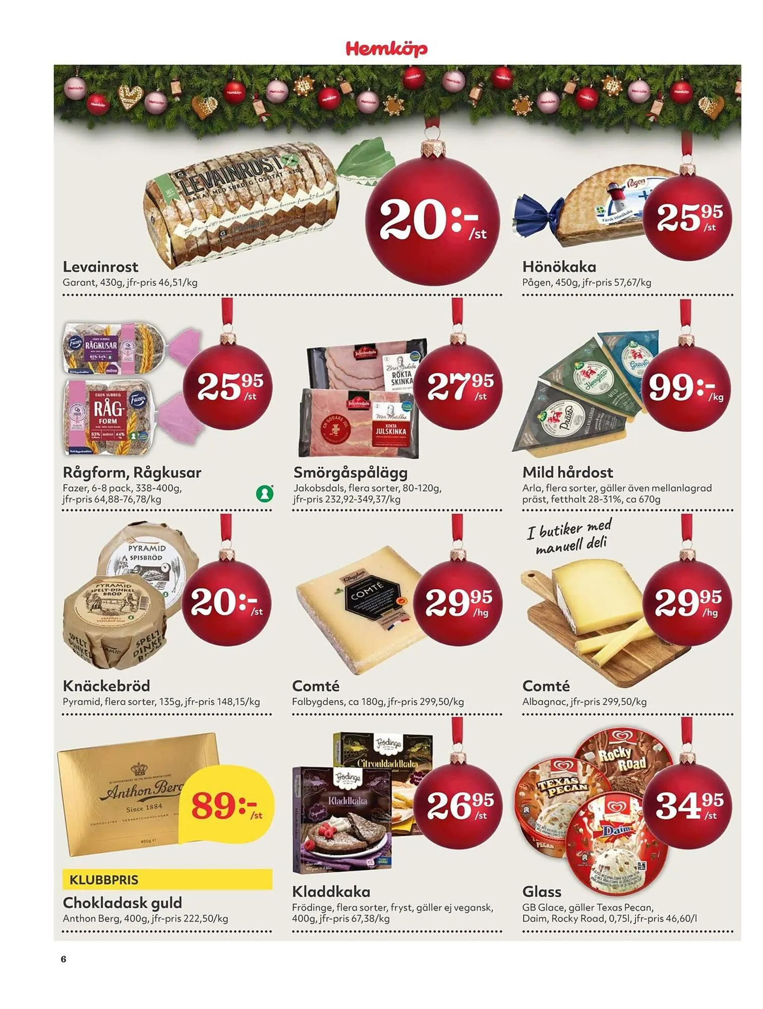 Hemköp reklamblad från 20 november till 26 november 2023 - Reklamblad sidor 6
