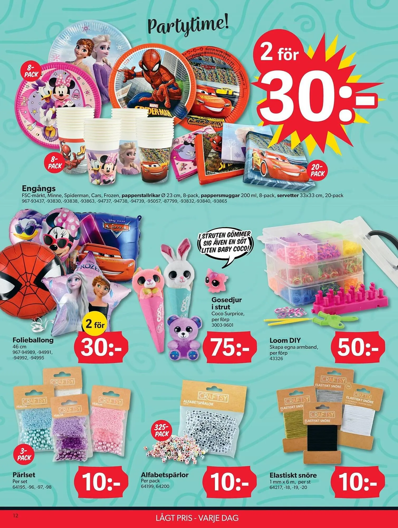 DollarStore reklamblad från 25 september till 25 oktober 2023 - Reklamblad sidor 12