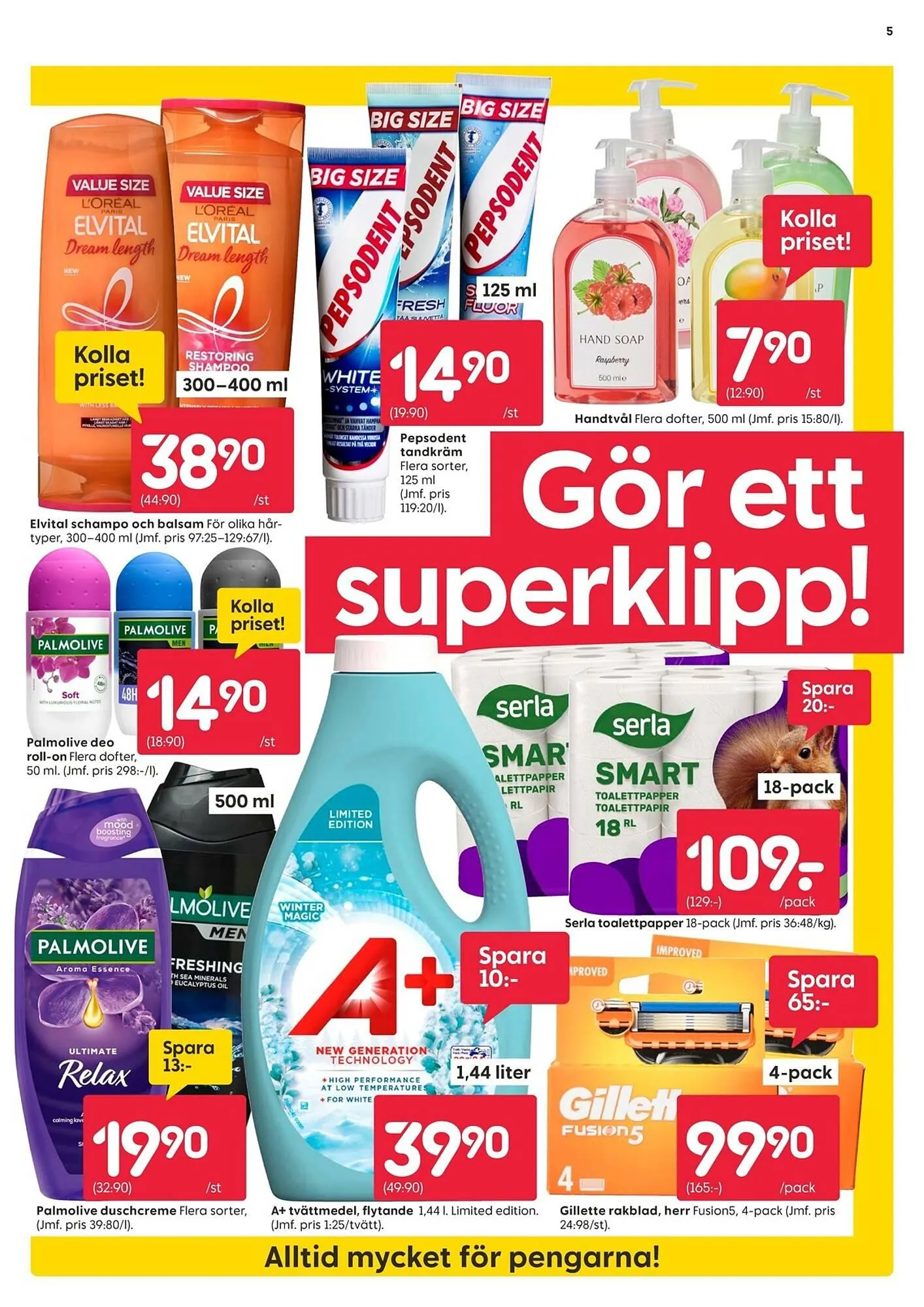 Rusta reklamblad från 7 april till 14 april 2025 - Reklamblad sidor 5