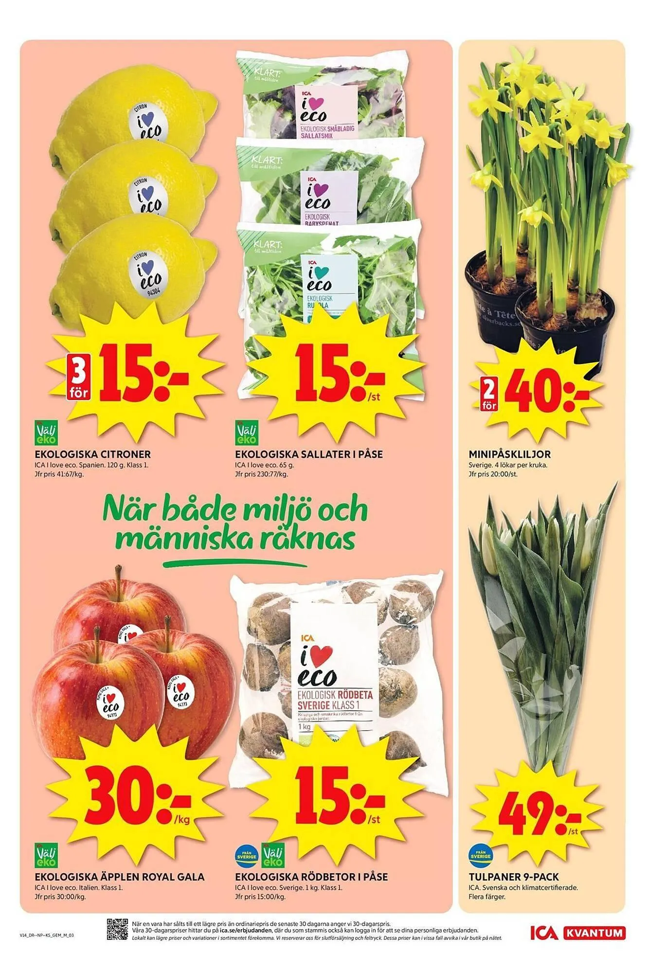 ICA Kvantum reklamblad från 31 mars till 6 april 2025 - Reklamblad sidor 3