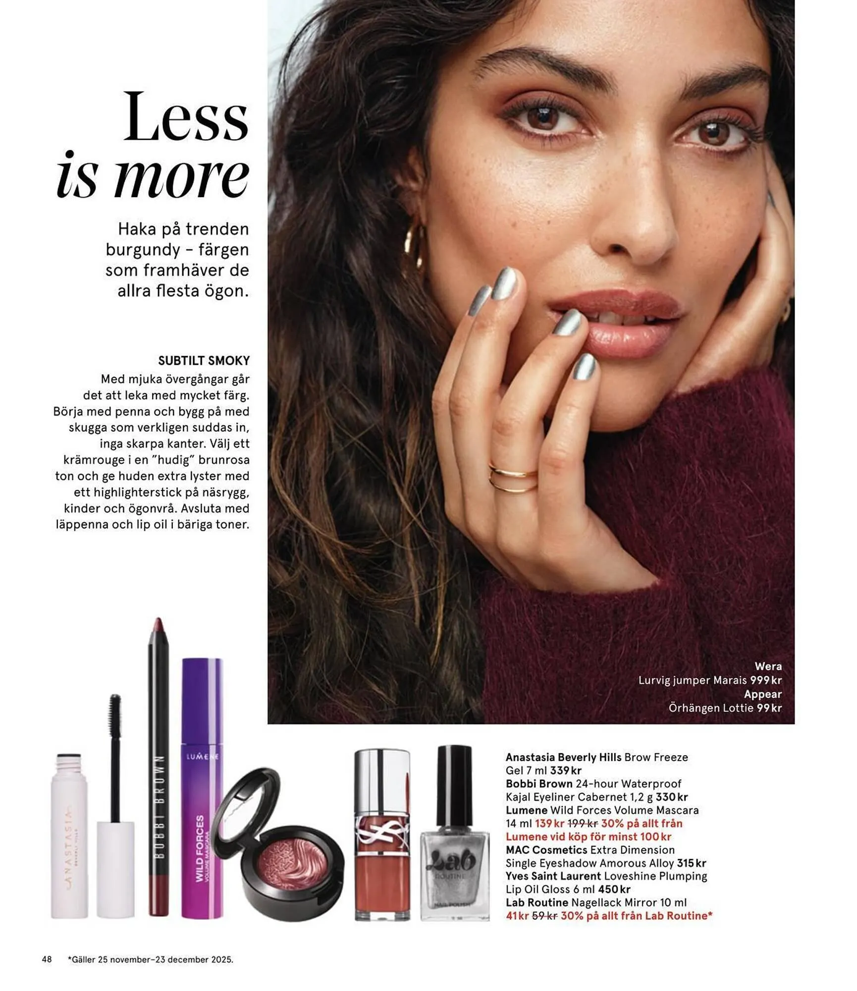 Åhléns reklamblad från 25 november till 11 december 2025 - Reklamblad sidor 48