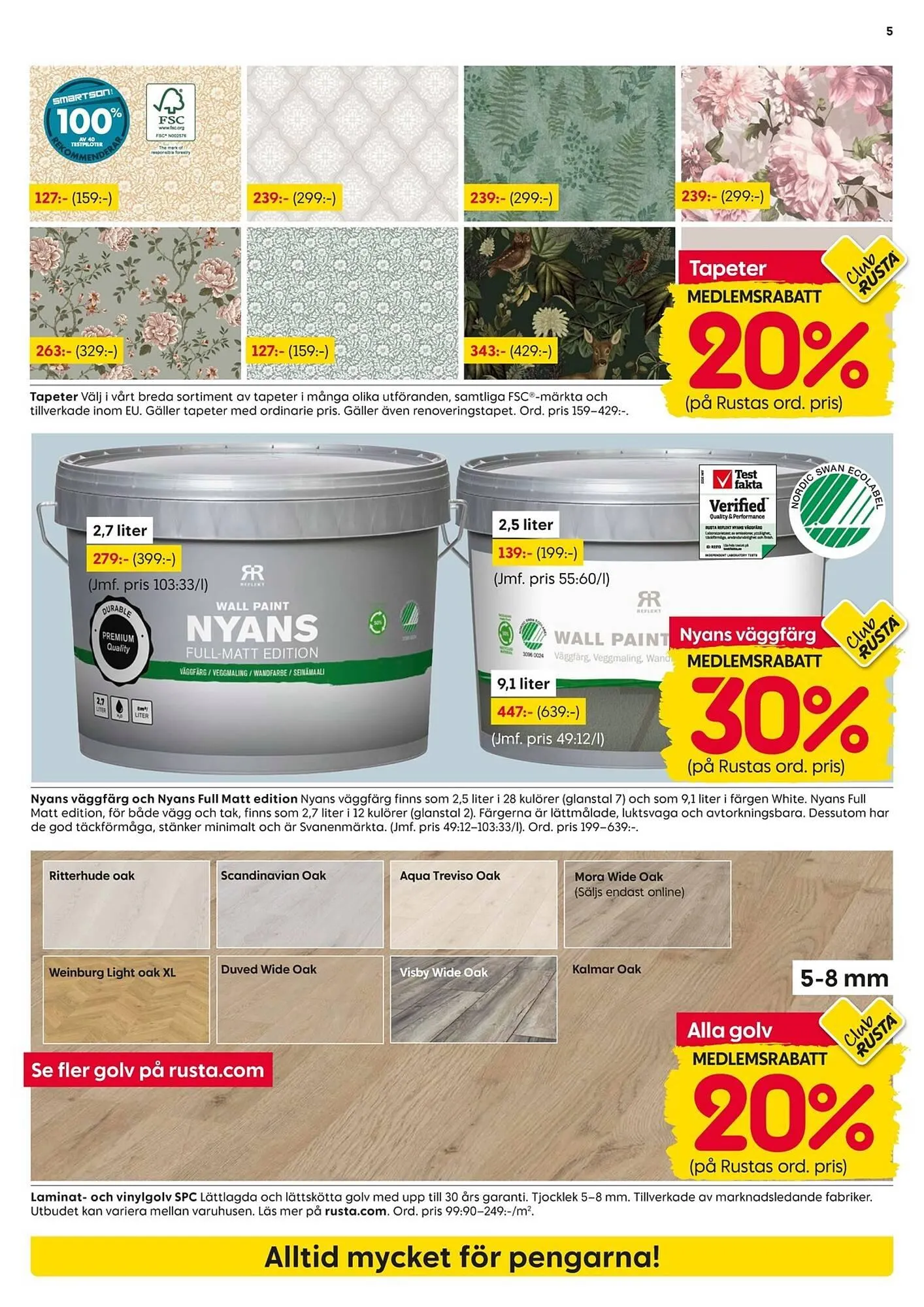 Rusta reklamblad från 23 februari till 1 mars 2026 - Reklamblad sidor 5