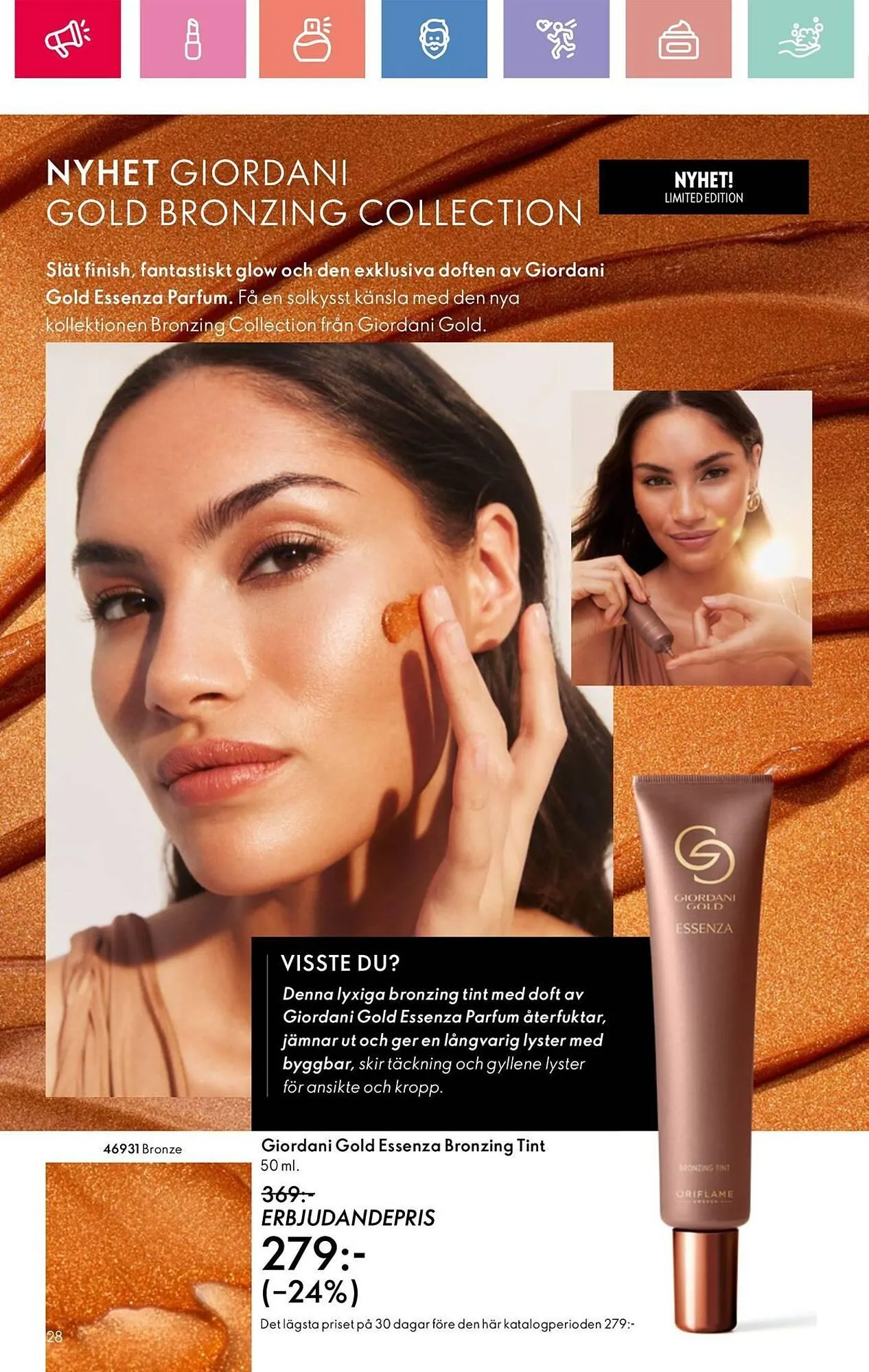 Oriflame reklamblad från 12 maj till 31 maj 2025 - Reklamblad sidor 28