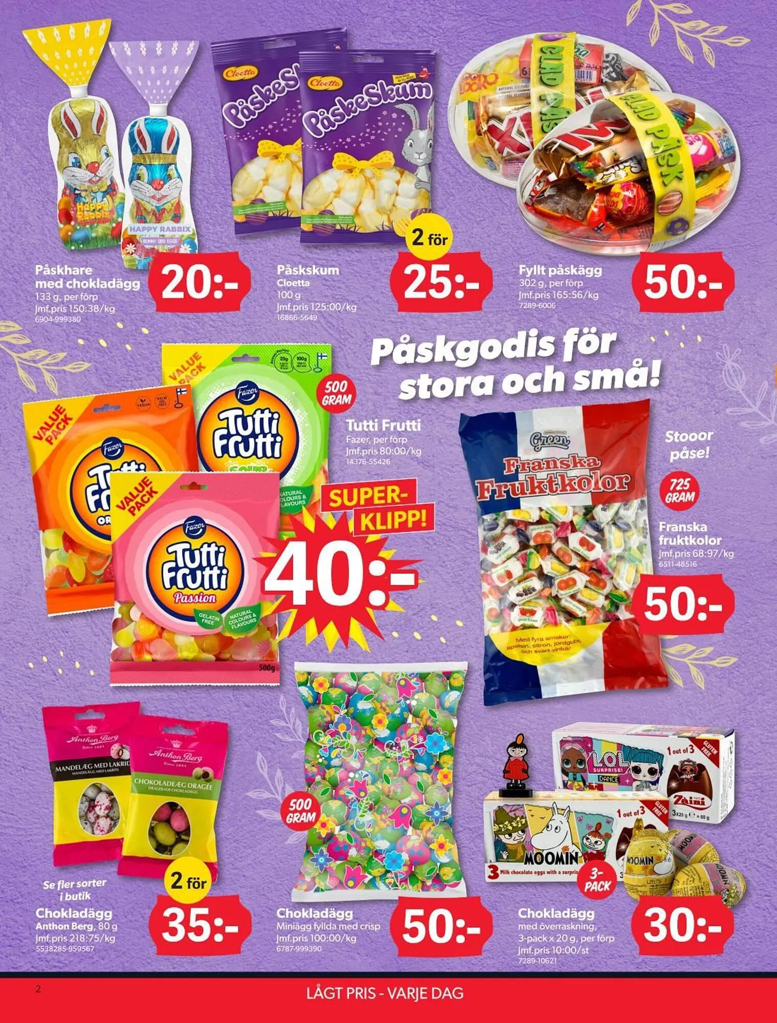 DollarStore reklamblad från 24 mars till 6 april 2025 - Reklamblad sidor 2