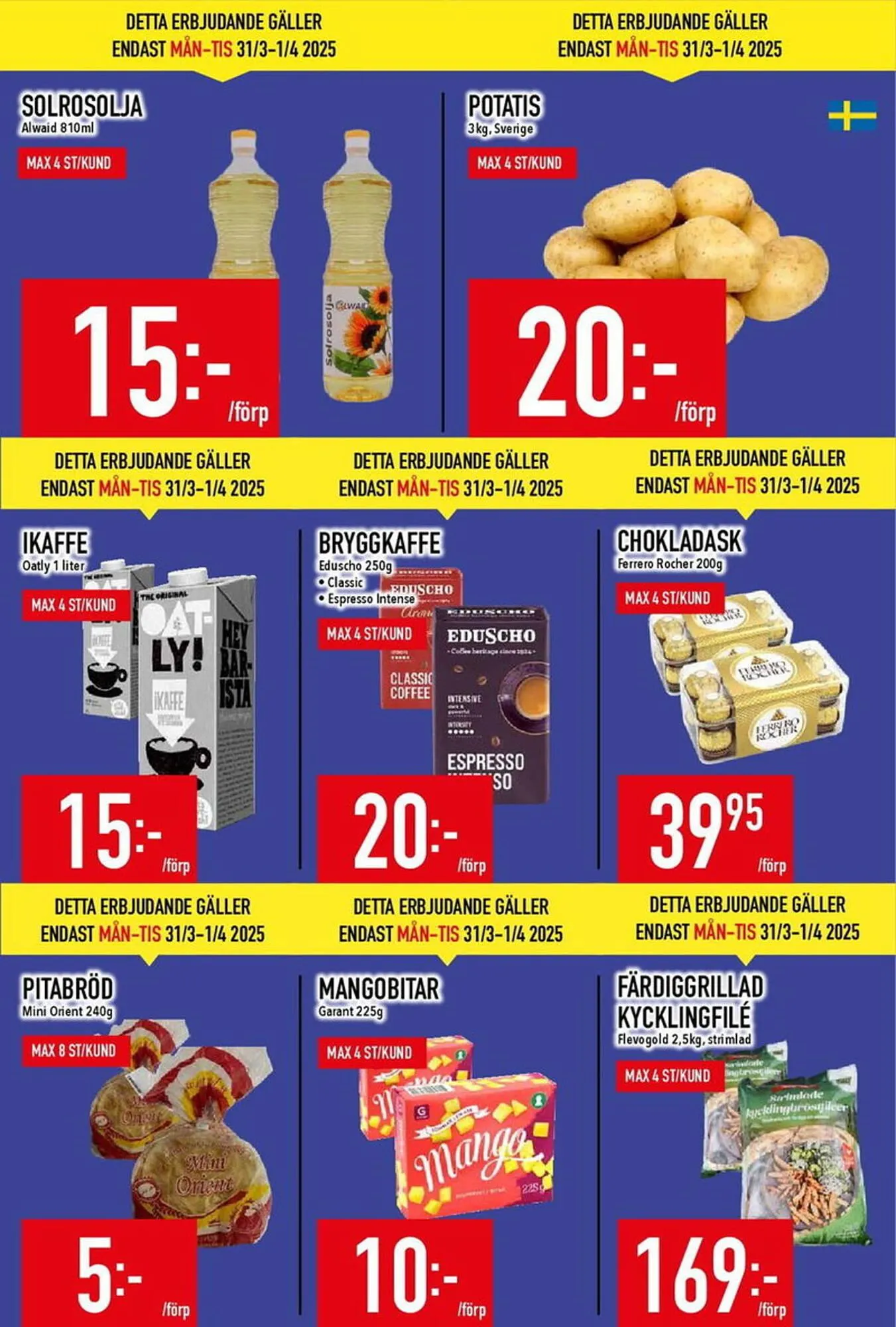 Matdax reklamblad från 31 mars till 6 april 2025 - Reklamblad sidor 2