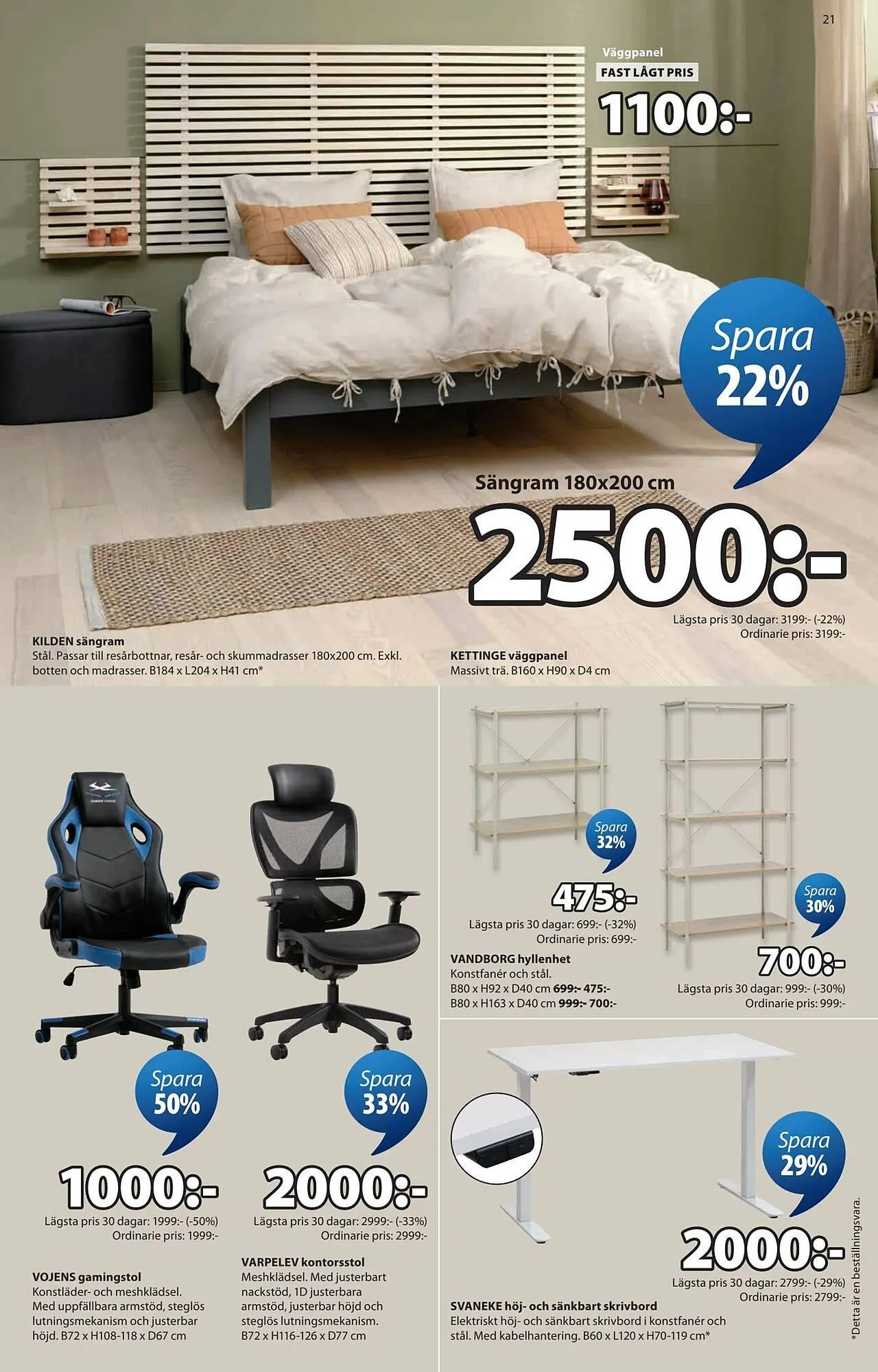 JYSK reklamblad från 27 april till 18 maj 2026 - Reklamblad sidor 21