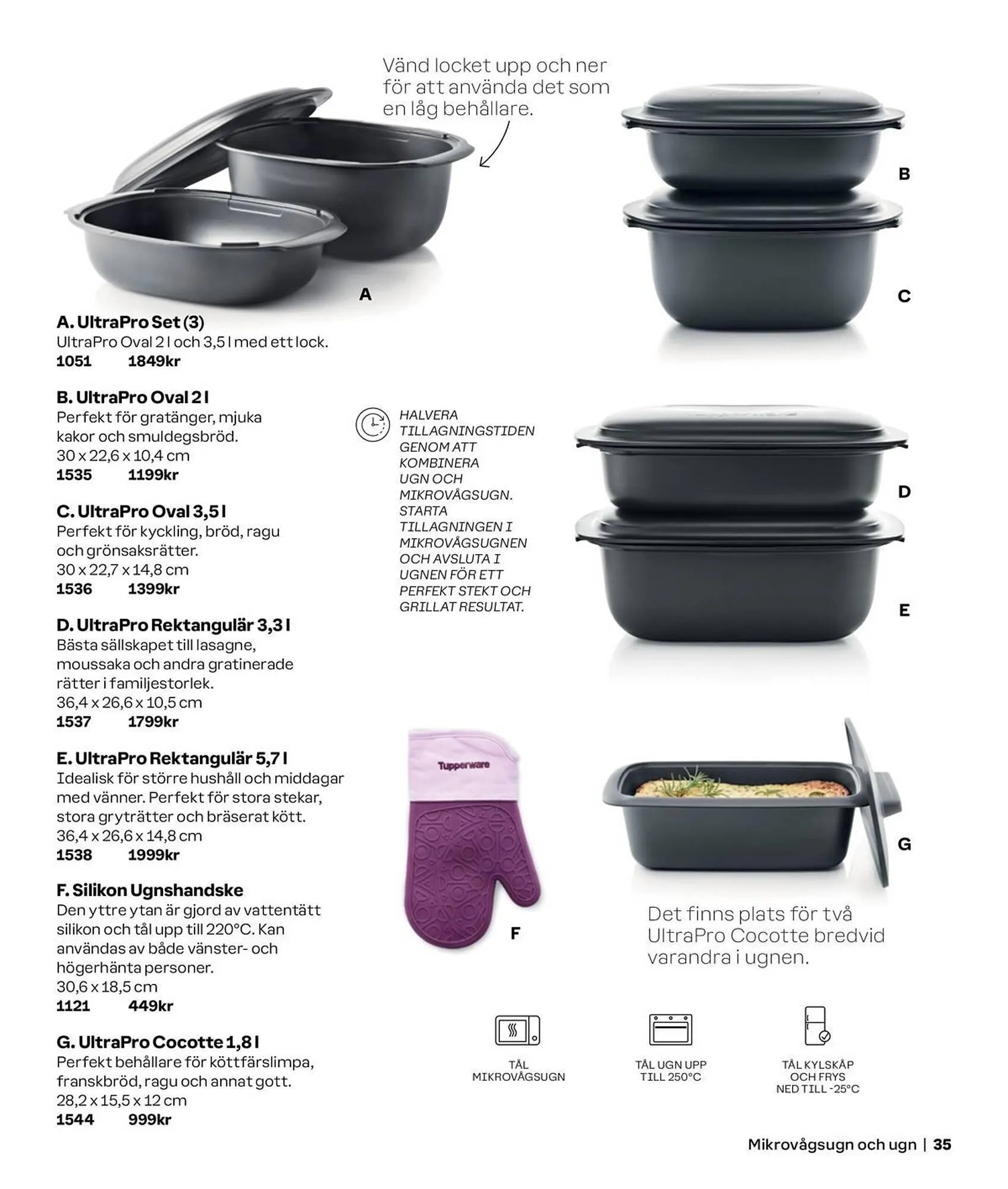 Tupperware reklamblad från 1 oktober till 31 mars 2025 - Reklamblad sidor 35