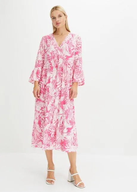 Mönstrad tunikaklänning