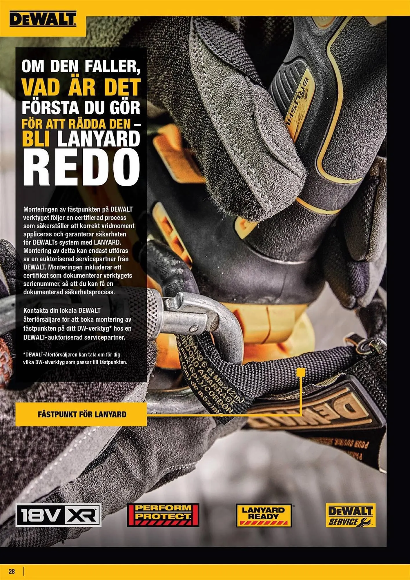 Dewalt reklamblad från 5 maj till 31 december 2023 - Reklamblad sidor 28