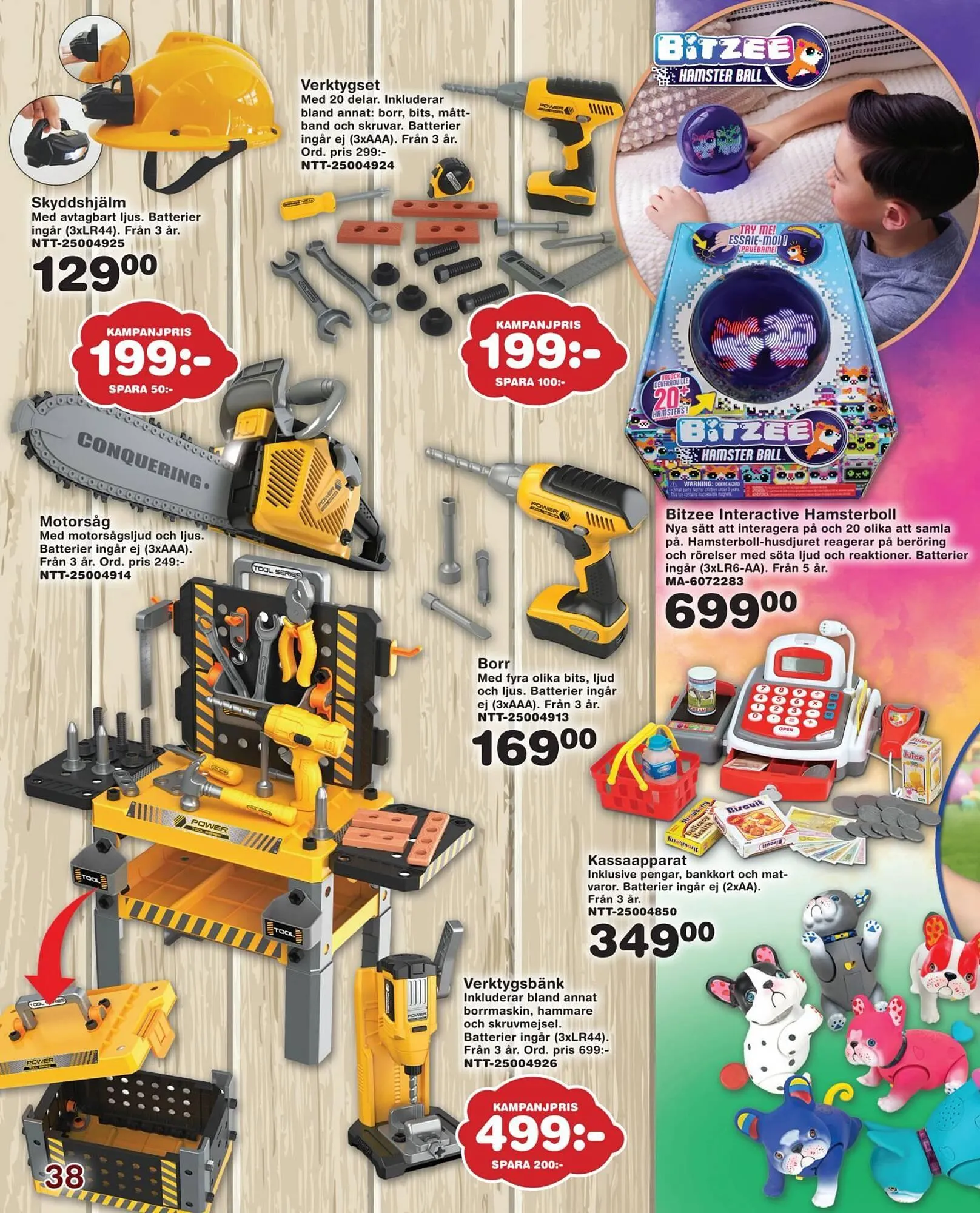 Lekextra reklamblad från 7 november till 31 december 2025 - Reklamblad sidor 38