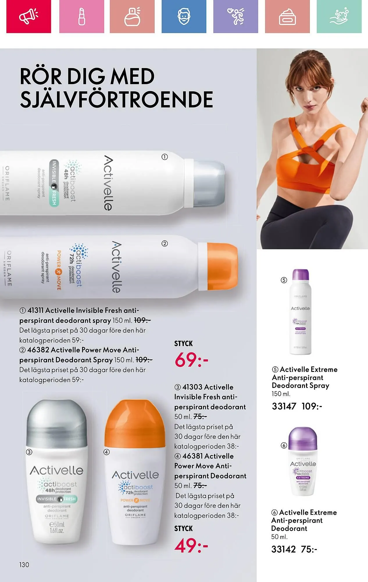 Oriflame reklamblad från 26 januari till 15 februari 2025 - Reklamblad sidor 130