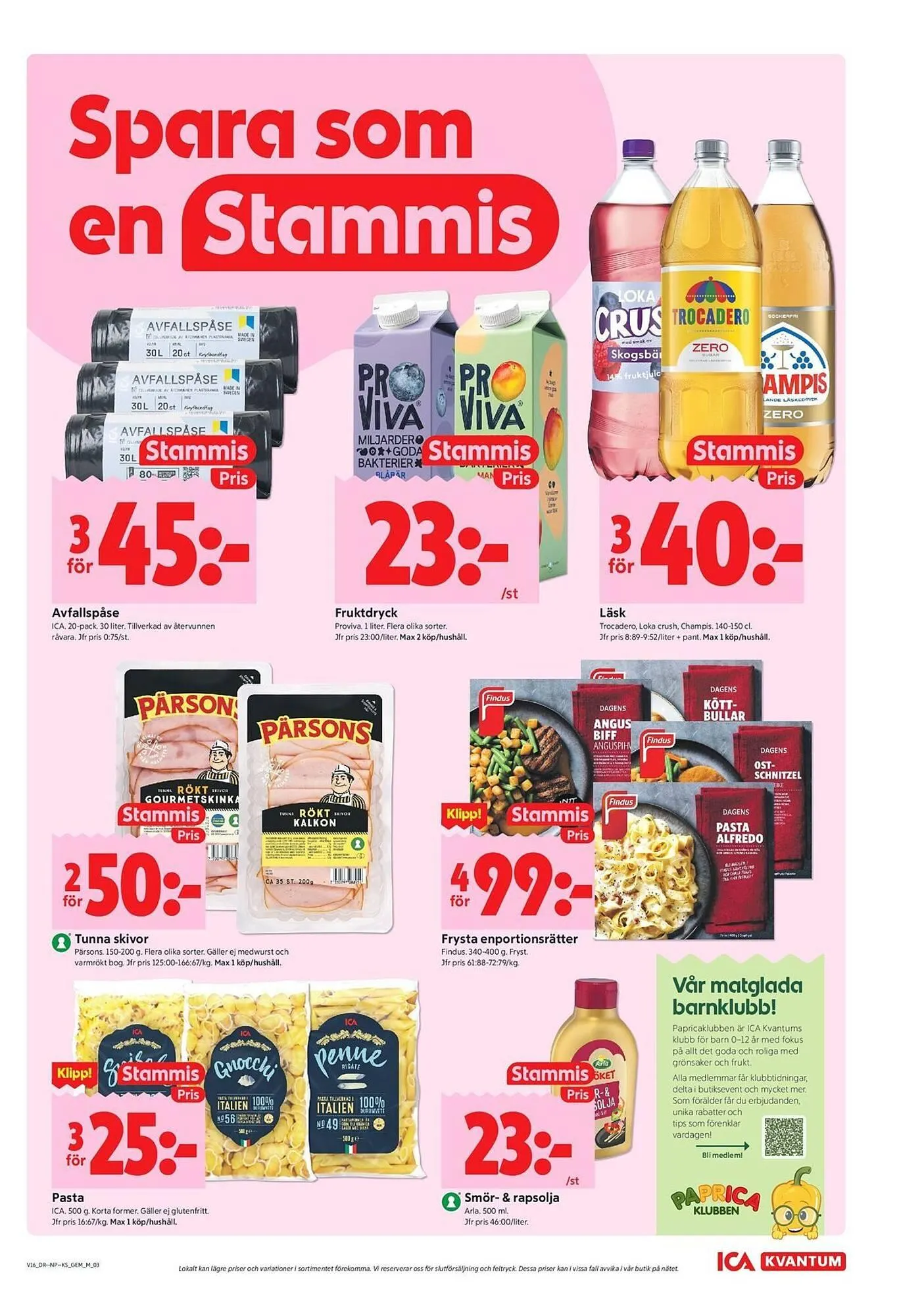ICA Kvantum reklamblad från 13 april till 19 april 2026 - Reklamblad sidor 3