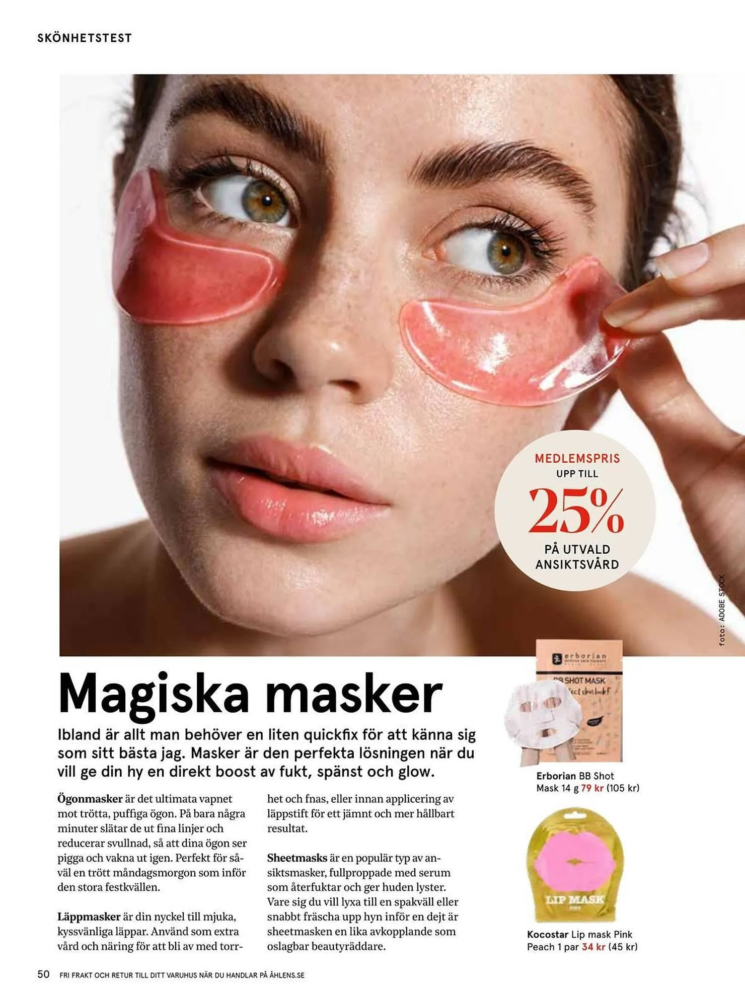 Åhléns reklamblad från 5 mars till 25 mars 2025 - Reklamblad sidor 50