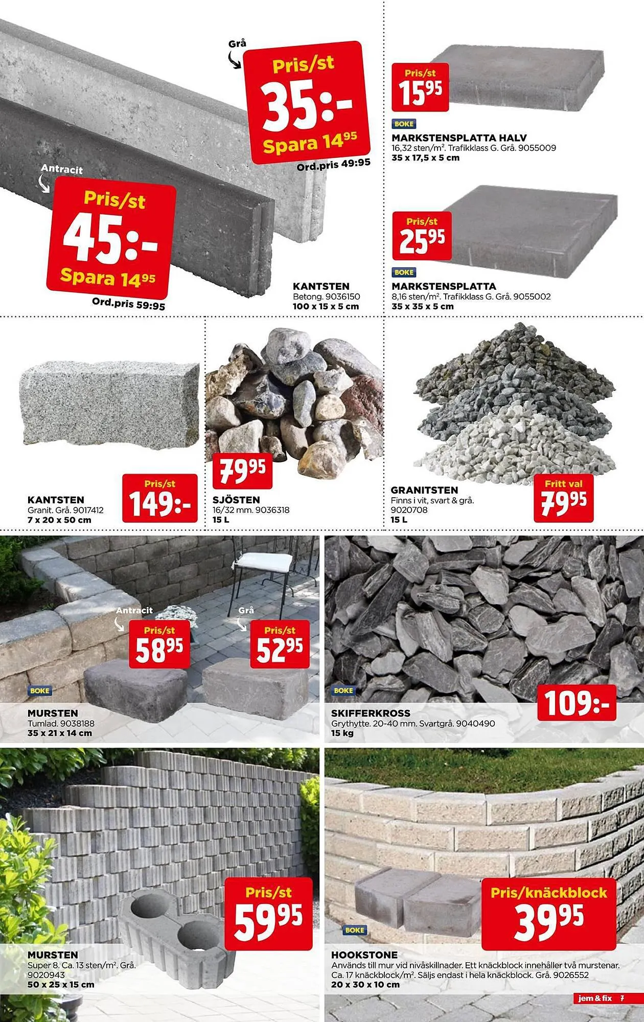 Jem&Fix reklamblad från 27 augusti till 10 september 2023 - Reklamblad sidor 7