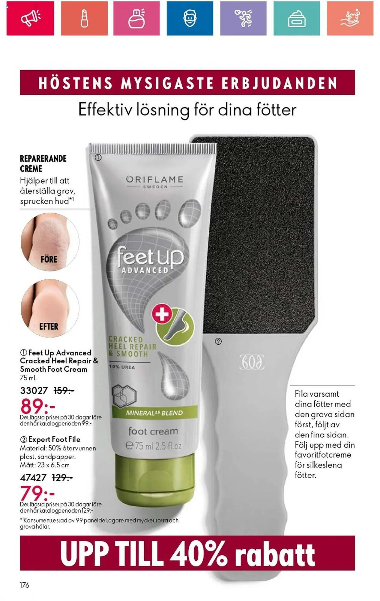 Oriflame reklamblad från 12 september till 2 oktober 2024 - Reklamblad sidor 176