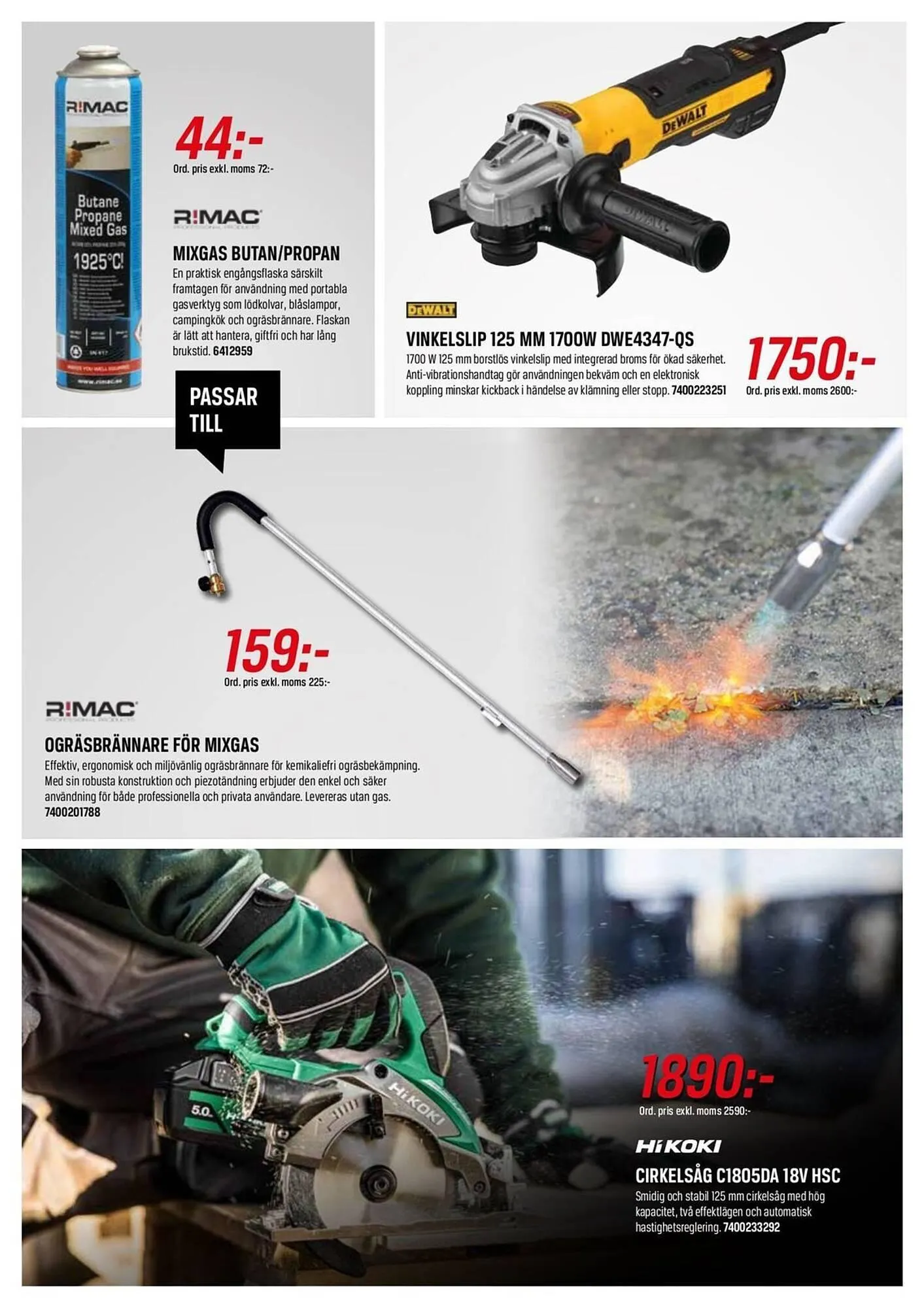 Swedol reklamblad från 1 april till 30 april 2026 - Reklamblad sidor 3