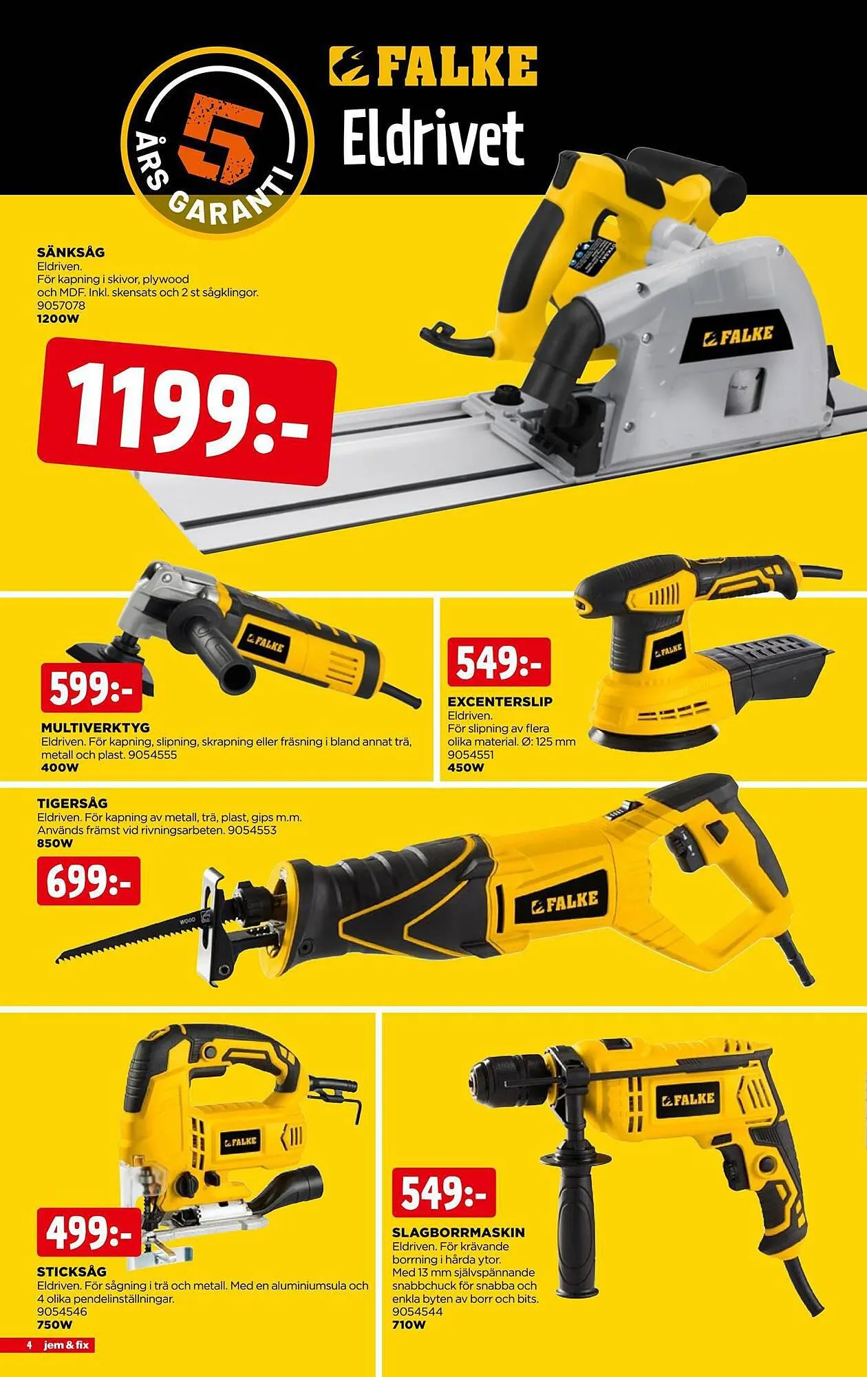 Jem&Fix reklamblad från 10 september till 24 september 2023 - Reklamblad sidor 4