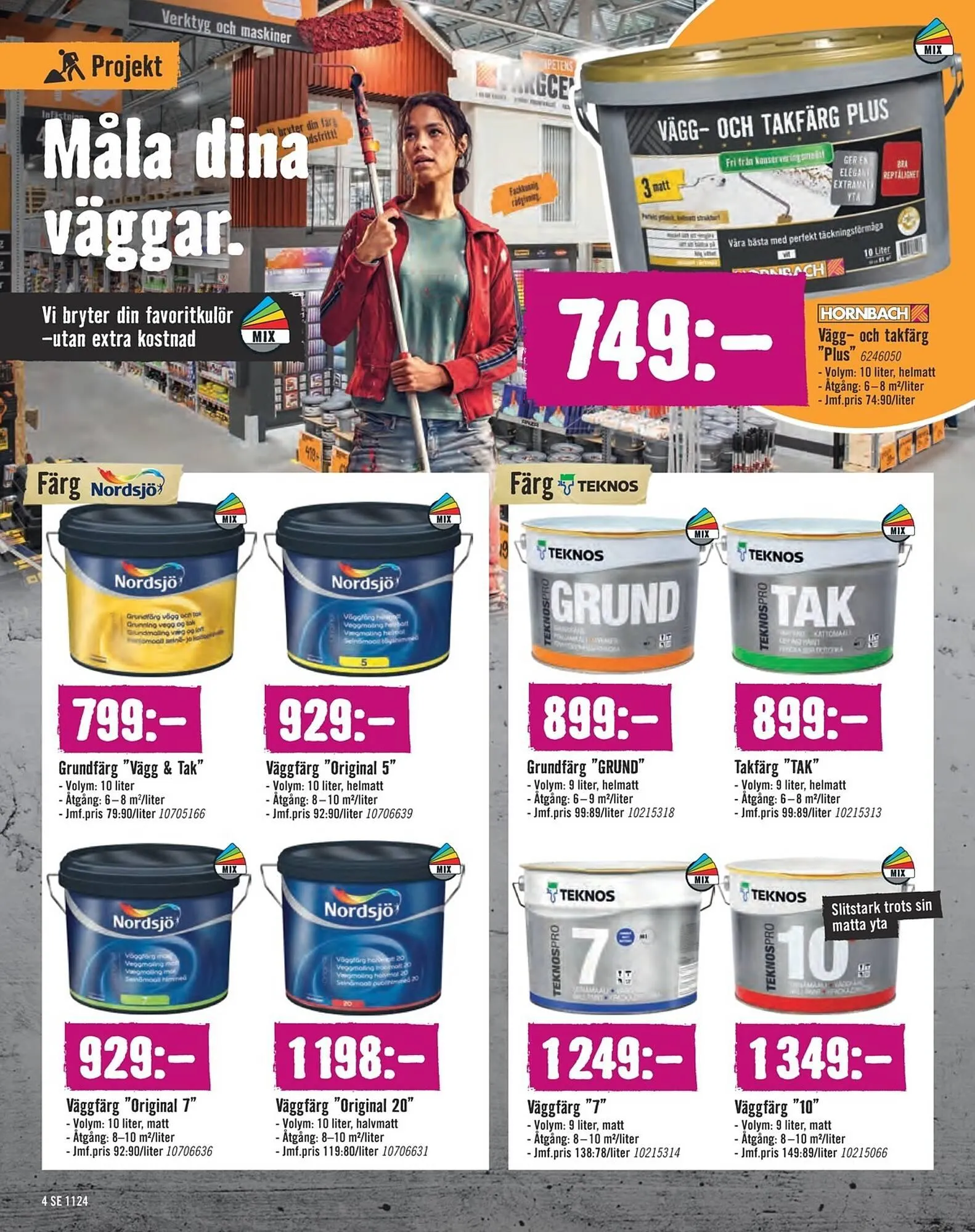 Hornbach reklamblad från 28 oktober till 23 november 2024 - Reklamblad sidor 4