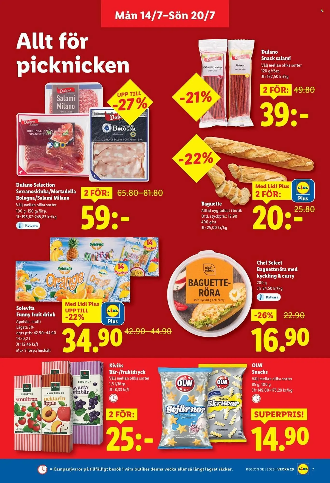 Lidl reklamblad från 14 juli till 20 juli 2025 - Reklamblad sidor 7