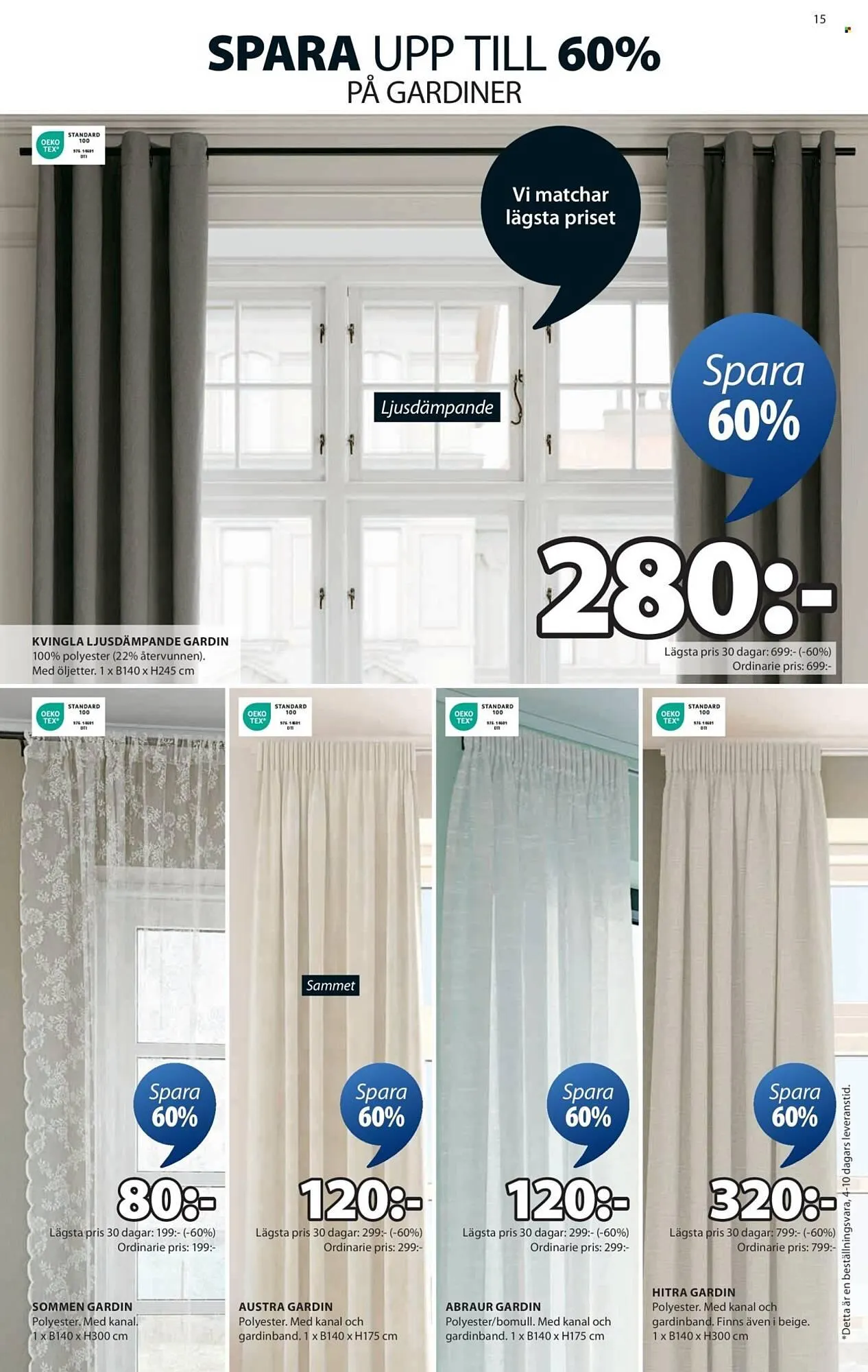 JYSK reklamblad från 26 maj till 1 juni 2025 - Reklamblad sidor 15