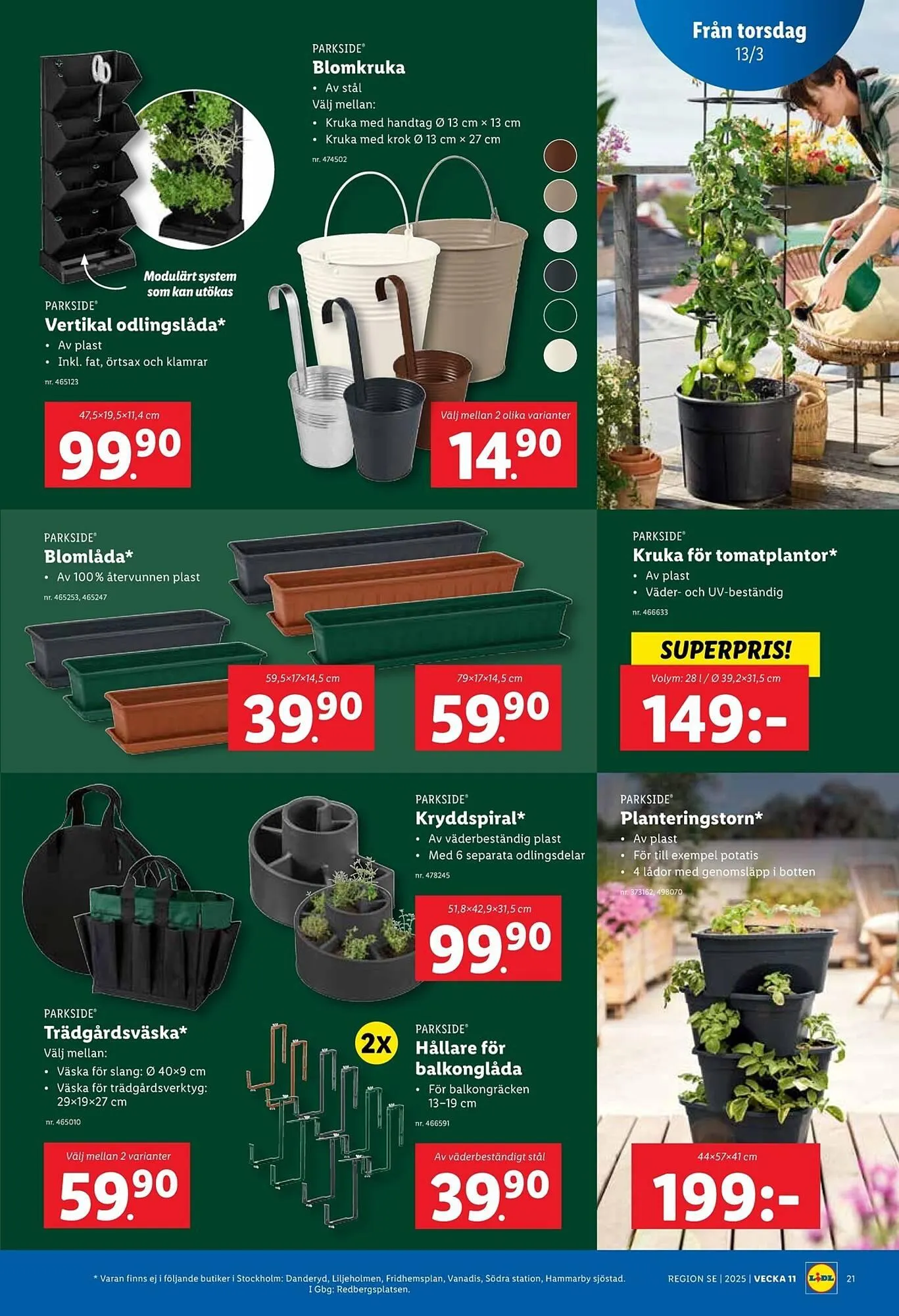 Lidl reklamblad från 10 mars till 16 mars 2025 - Reklamblad sidor 22