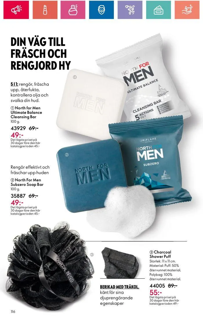 Oriflame reklamblad från 20 juni till 4 juli 2024 - Reklamblad sidor 116