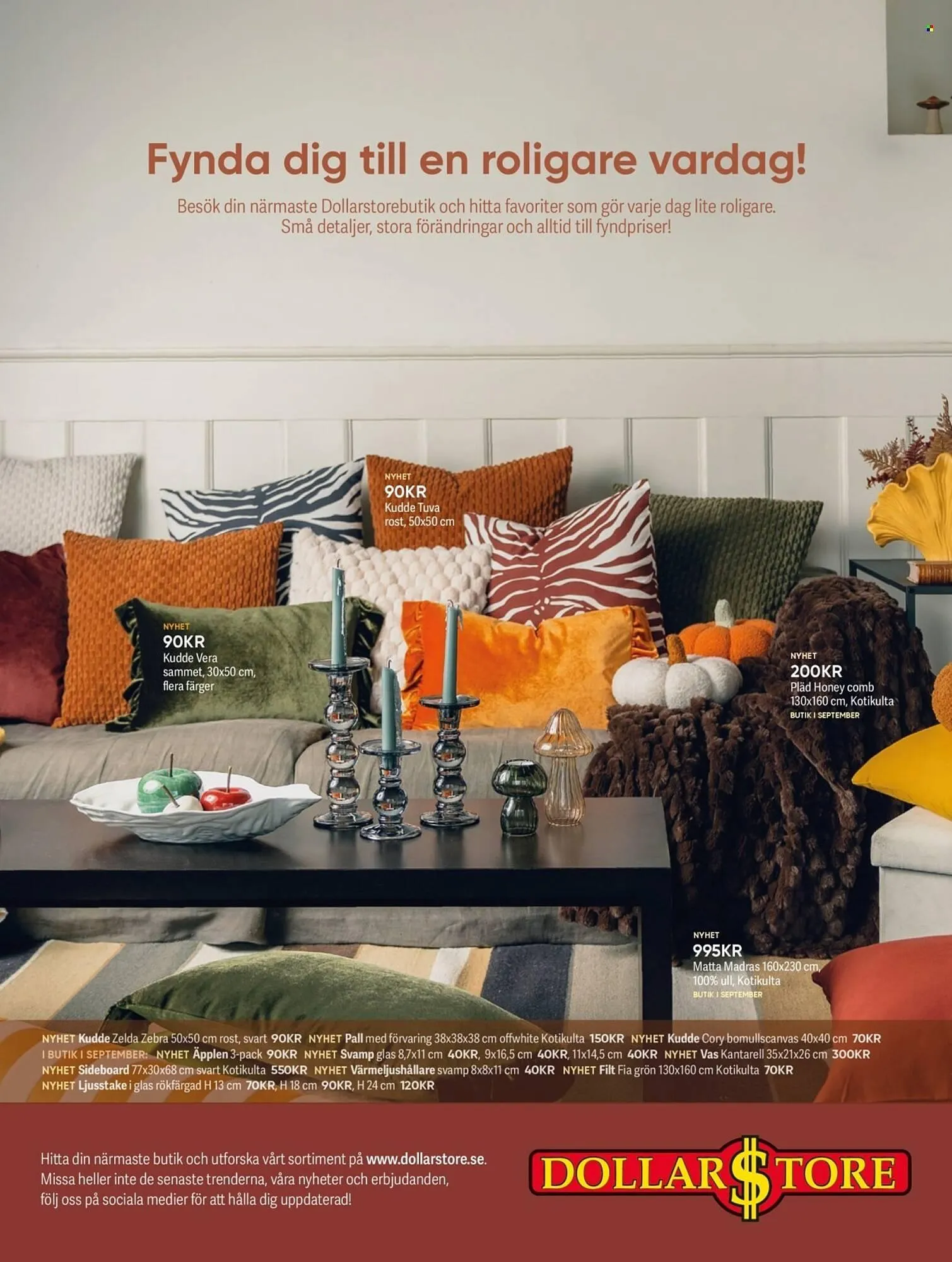 DollarStore annonsblad från 27 september till 5 oktober 2025 - Reklamblad sidor 16