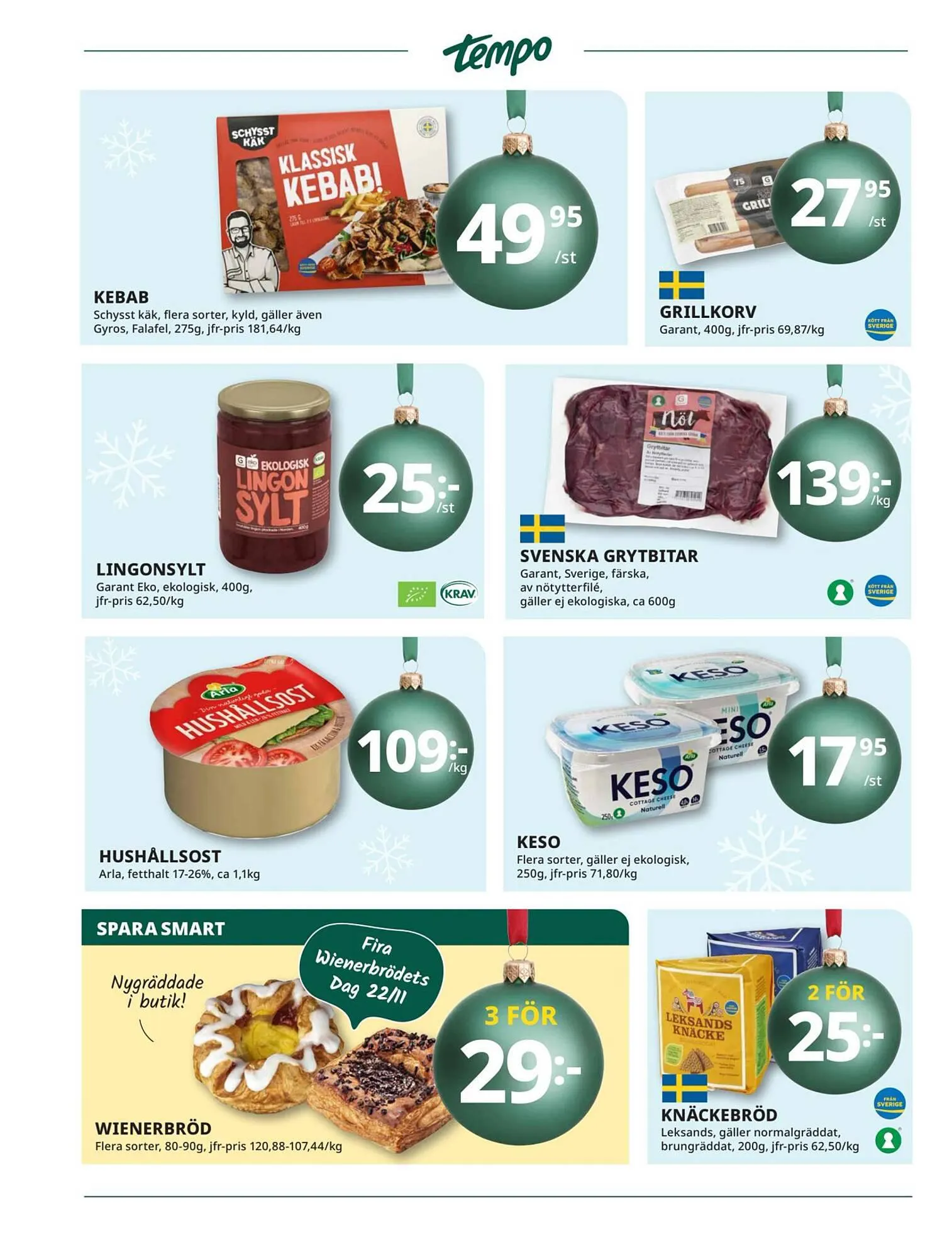 Tempo reklamblad från 19 november till 26 november 2023 - Reklamblad sidor 6