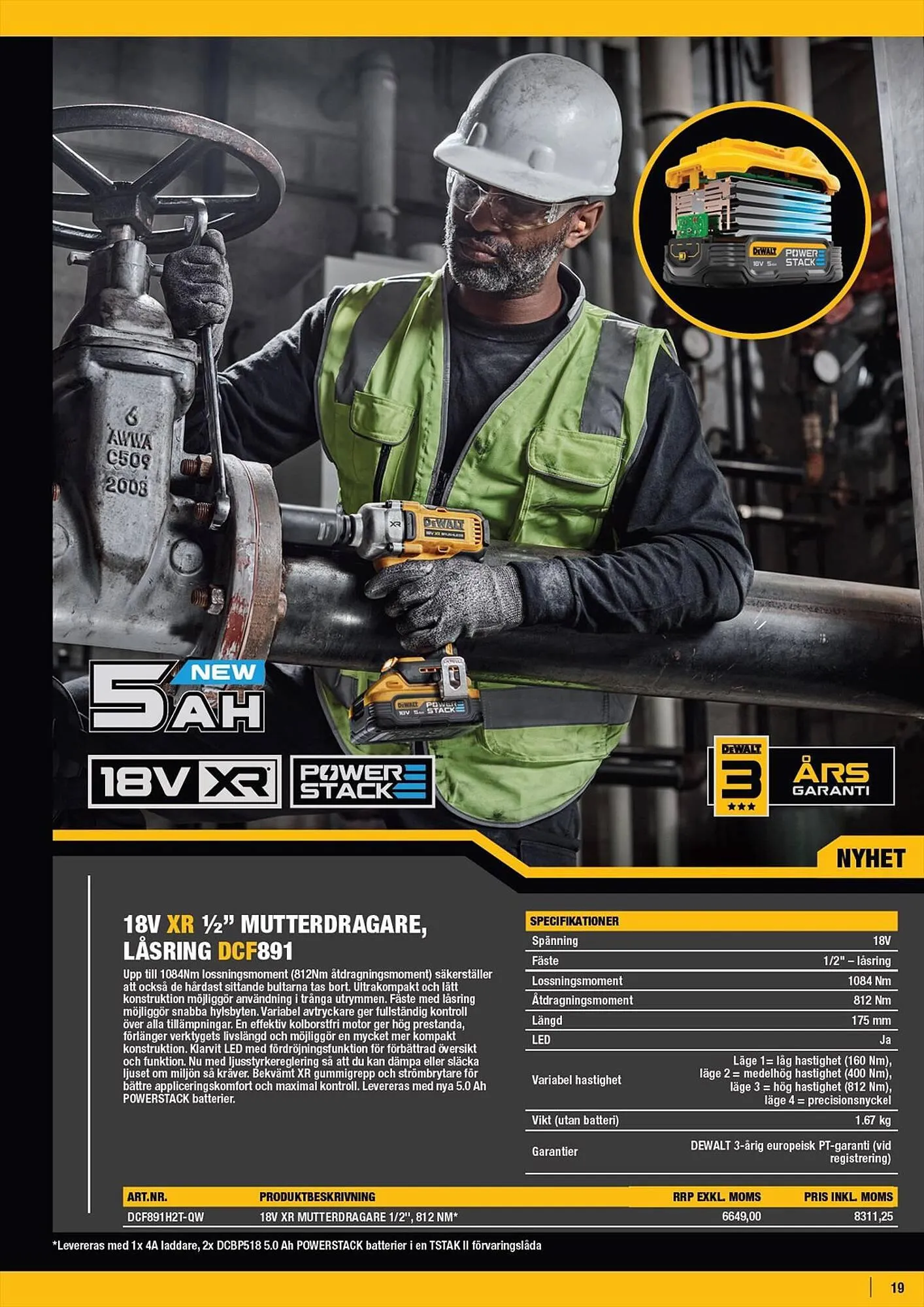 Dewalt reklamblad från 5 maj till 31 december 2023 - Reklamblad sidor 19