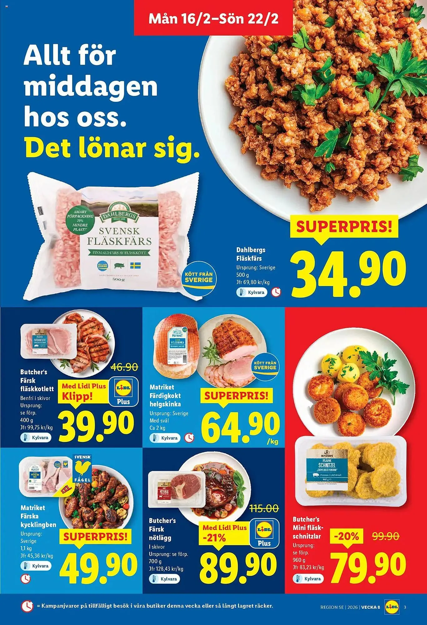 Lidl reklamblad från 16 februari till 22 februari 2026 - Reklamblad sidor 3