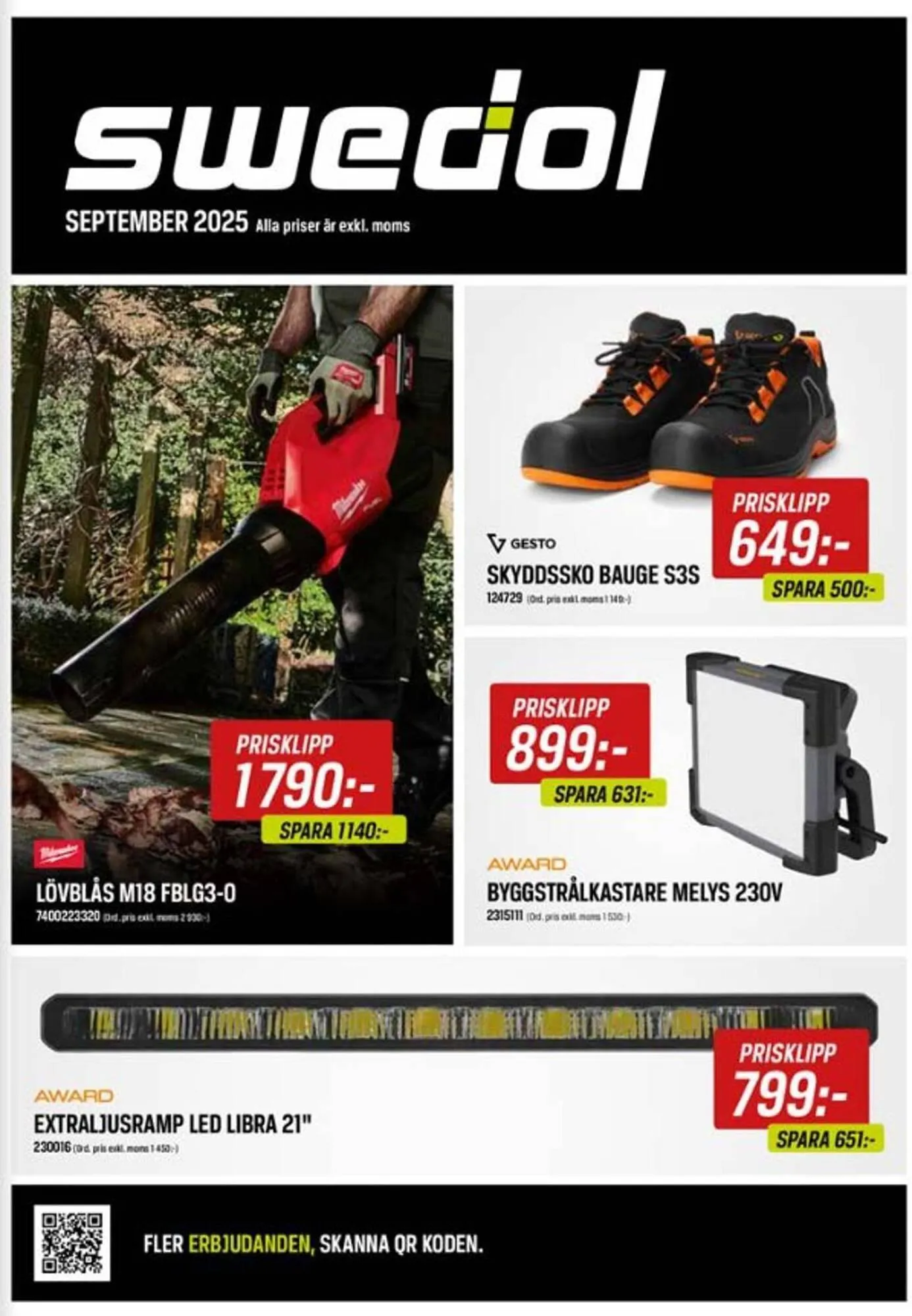 Tools reklamblad - 1