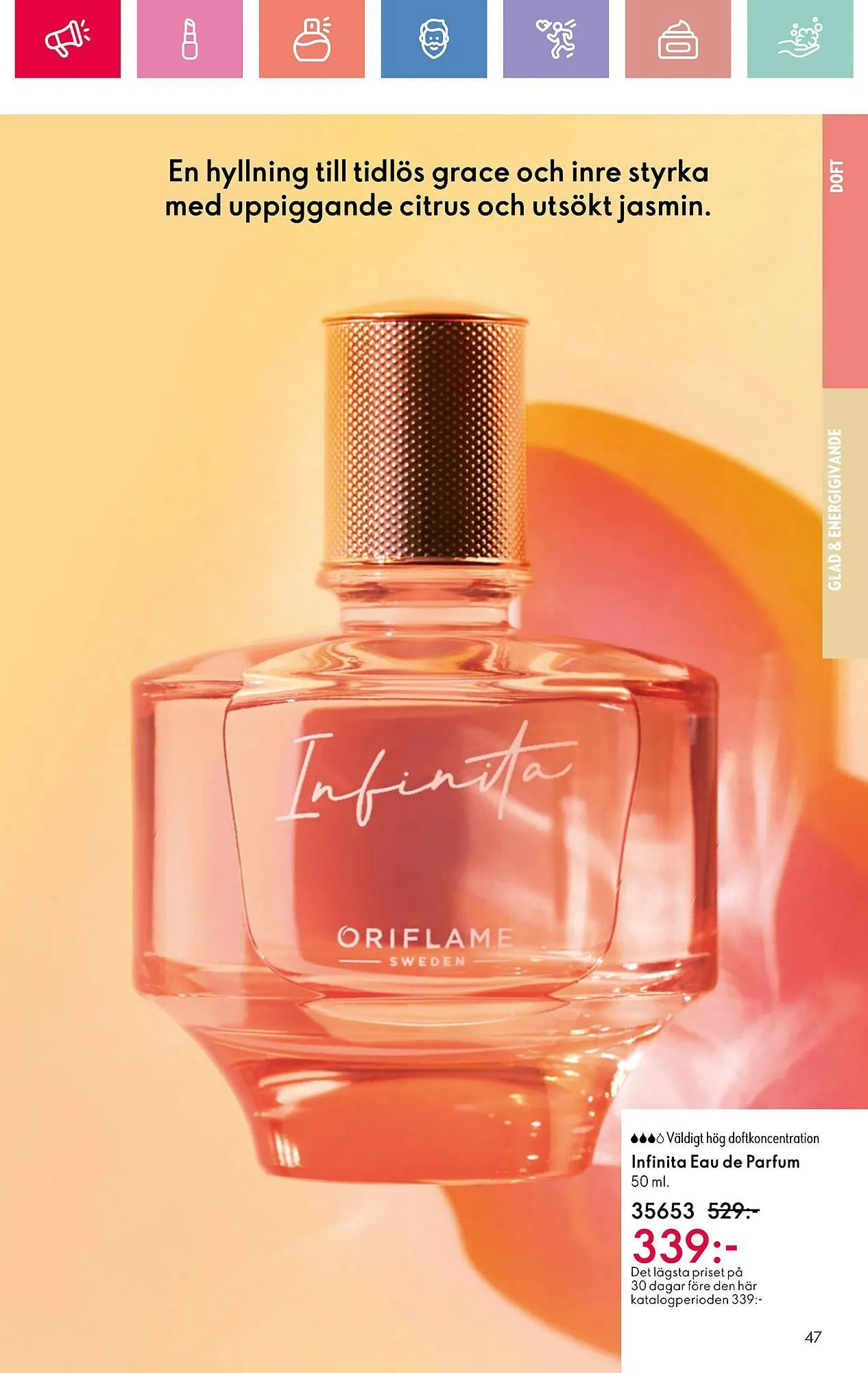 Oriflame reklamblad från 22 juni till 12 juli 2025 - Reklamblad sidor 47