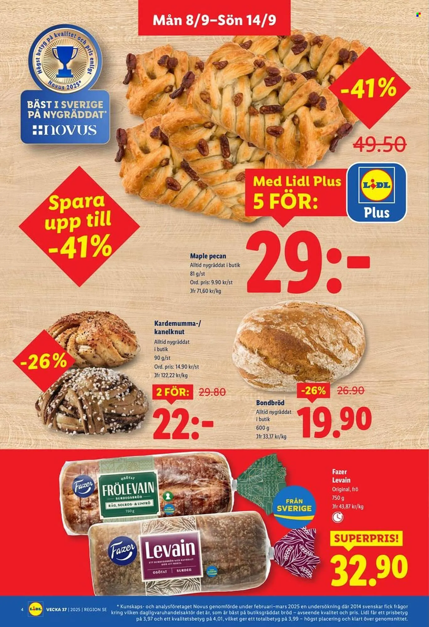 Lidl reklamblad från 8 september till 14 september 2025 - Reklamblad sidor 4