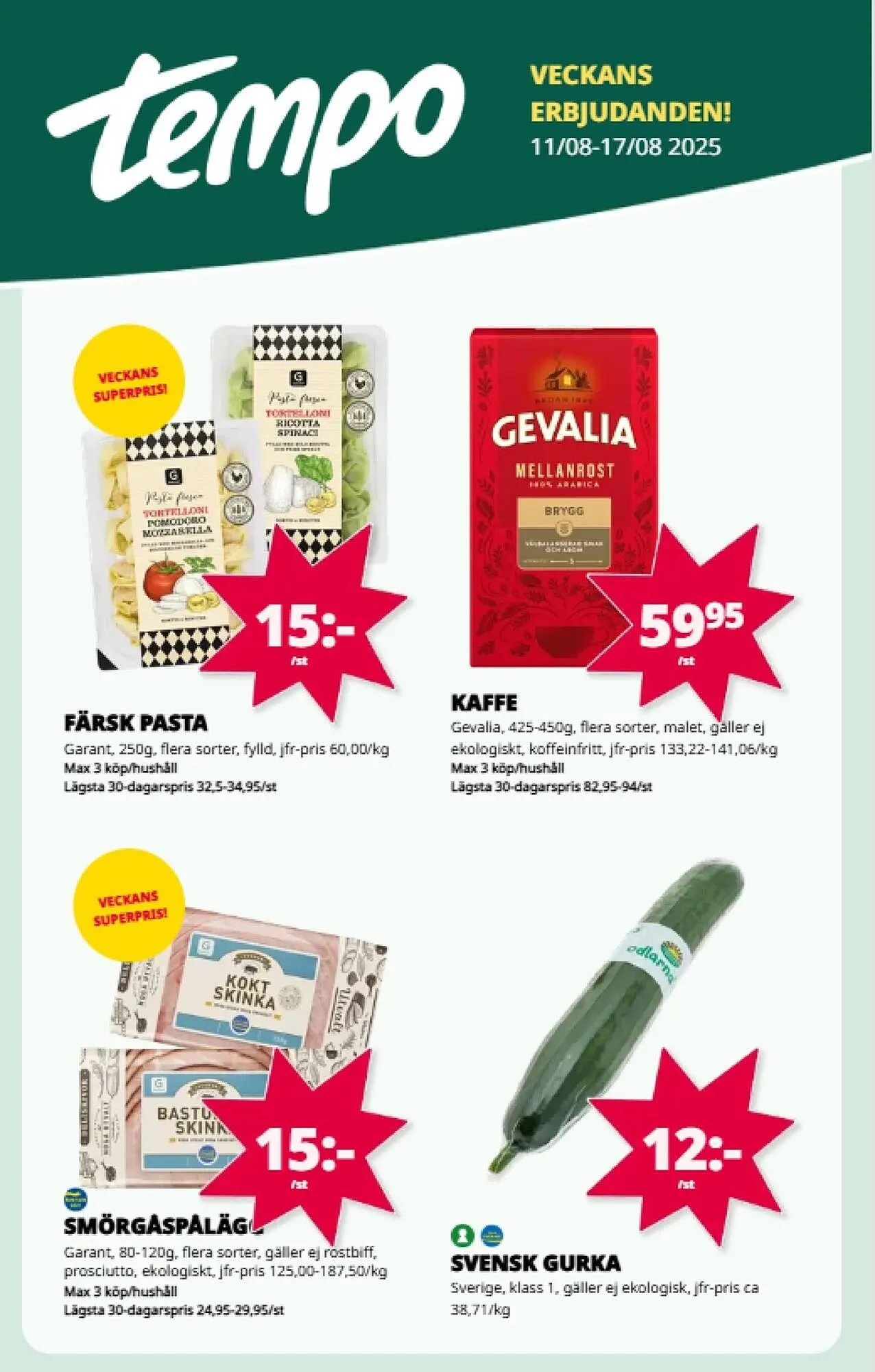 Tempo reklamblad - 1