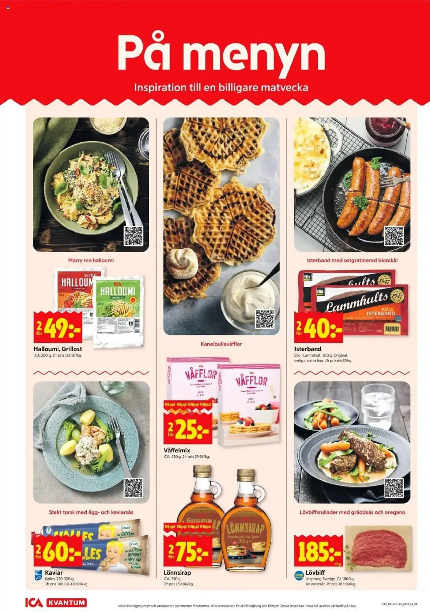 ICA Kvantum reklamblad från 29 september till 5 oktober 2025 - Reklamblad sidor 4