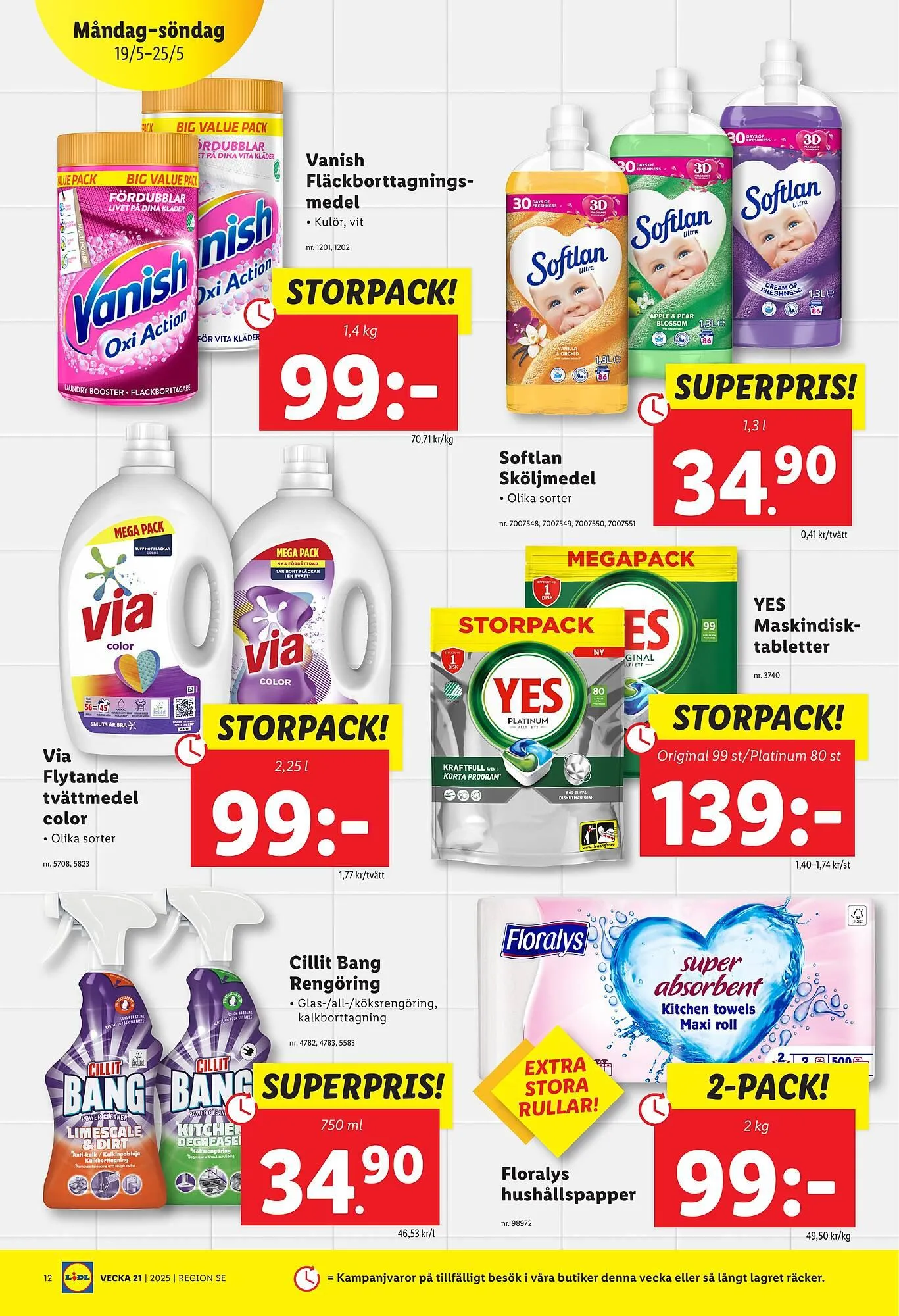 Lidl reklamblad från 19 maj till 25 maj 2025 - Reklamblad sidor 14