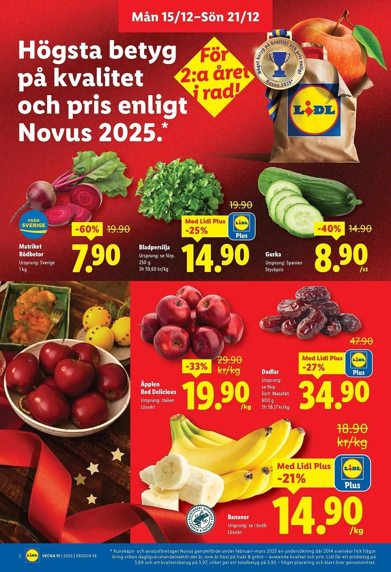 Lidl reklamblad från 15 december till 21 december 2025 - Reklamblad sidor 2