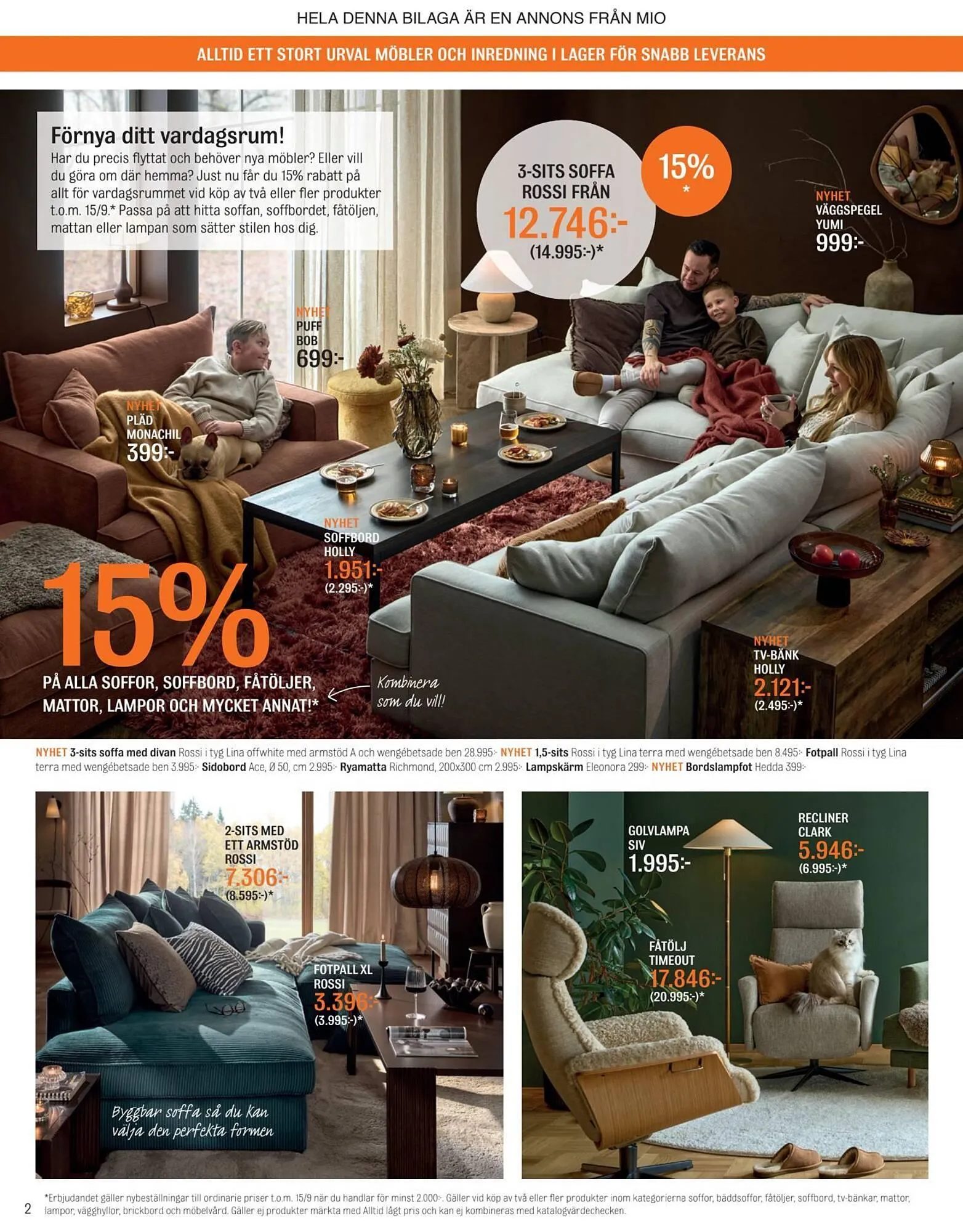 Mio reklamblad från 26 augusti till 15 september 2025 - Reklamblad sidor 2