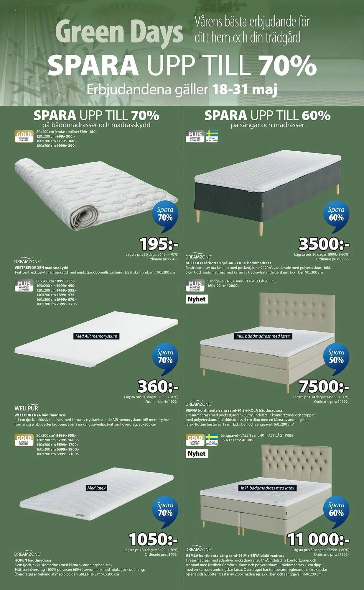 JYSK reklamblad från 18 maj till 1 juni 2026 - Reklamblad sidor 4