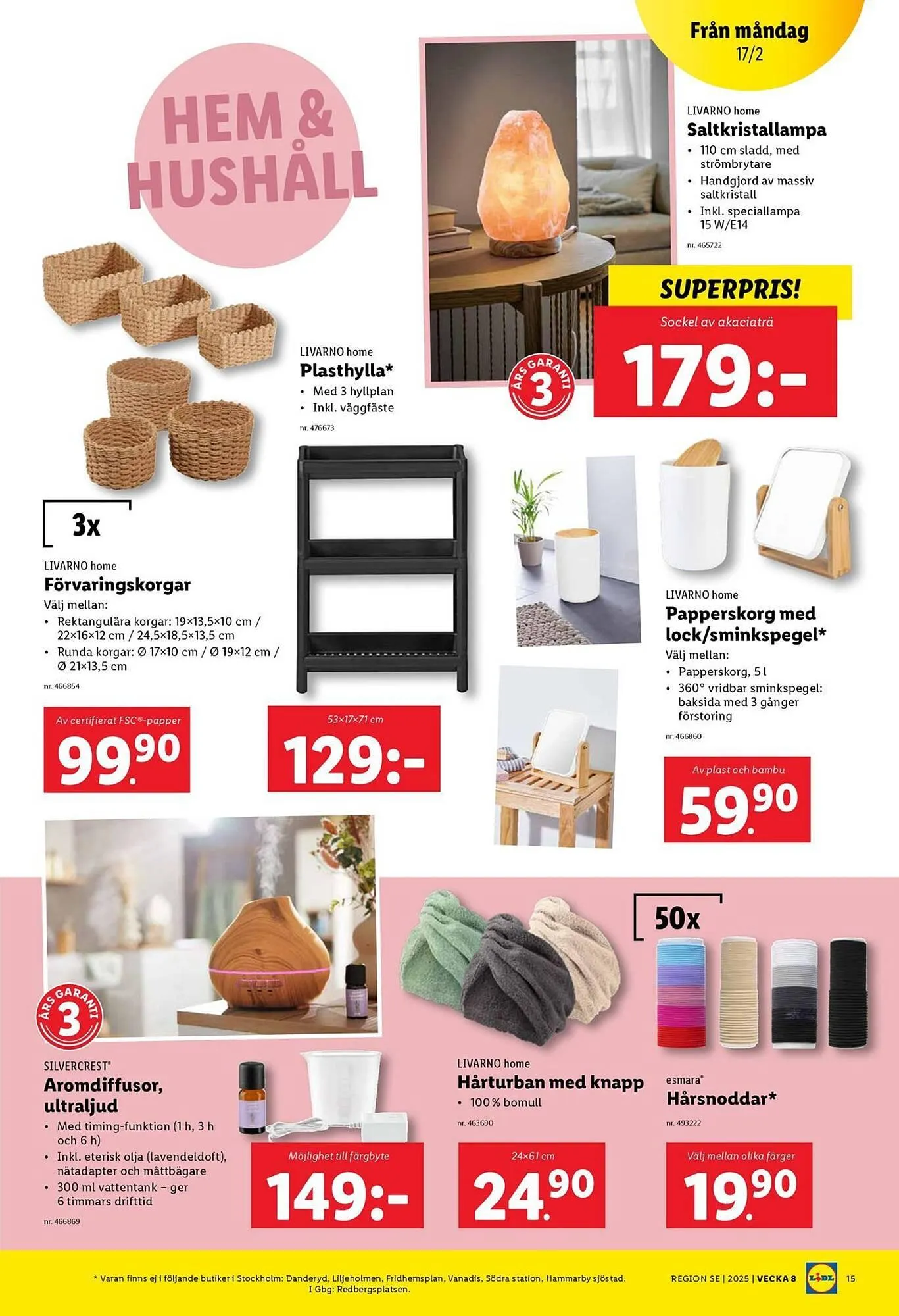 Lidl reklamblad från 17 februari till 23 februari 2025 - Reklamblad sidor 16
