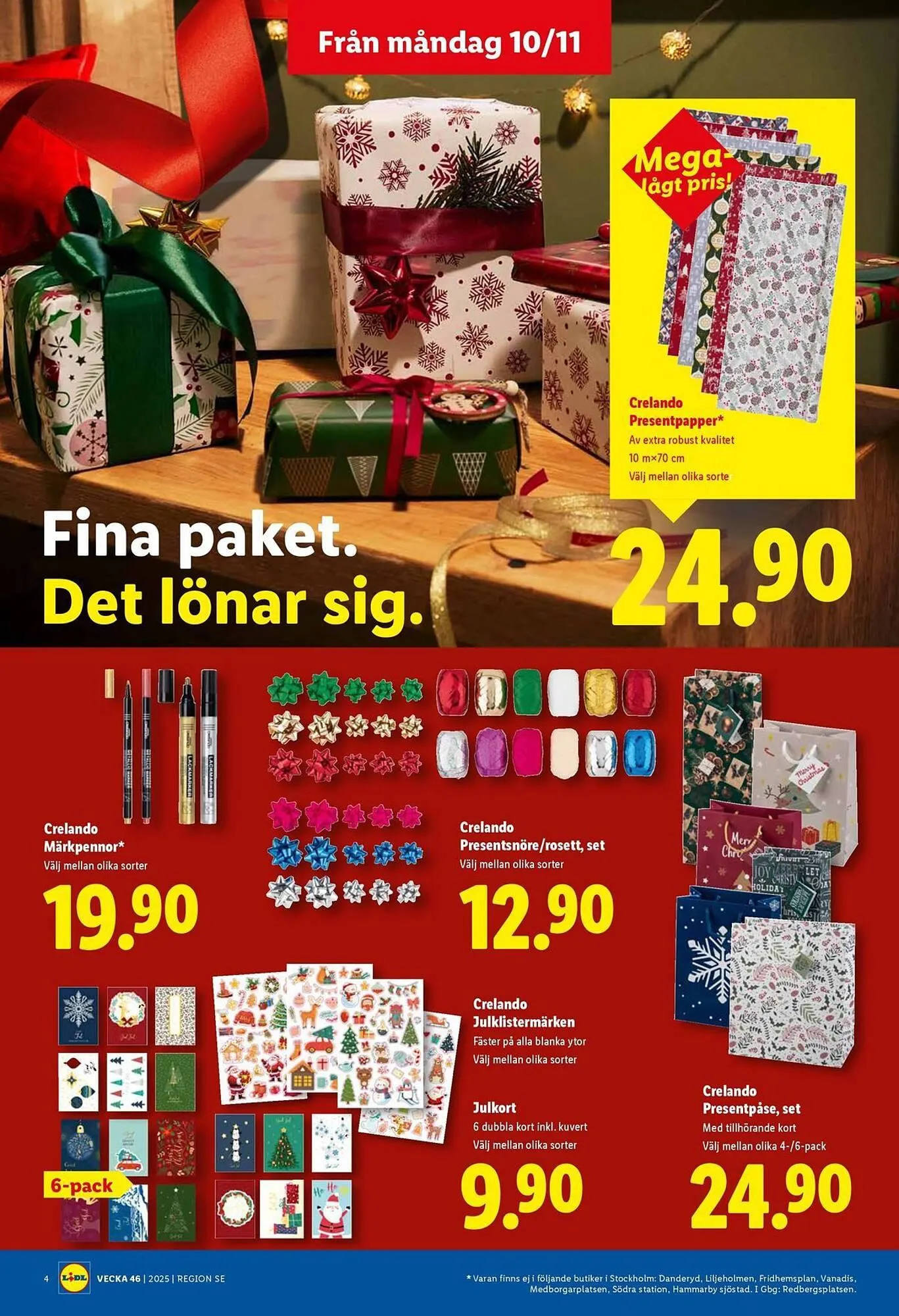 Lidl reklamblad från 30 oktober till 14 december 2025 - Reklamblad sidor 4