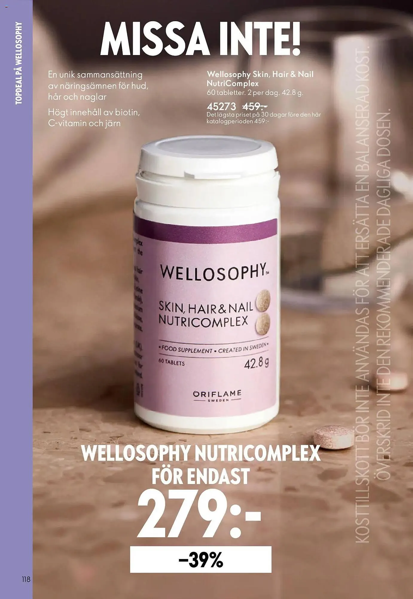 Oriflame reklamblad från 22 april till 12 maj 2026 - Reklamblad sidor 118