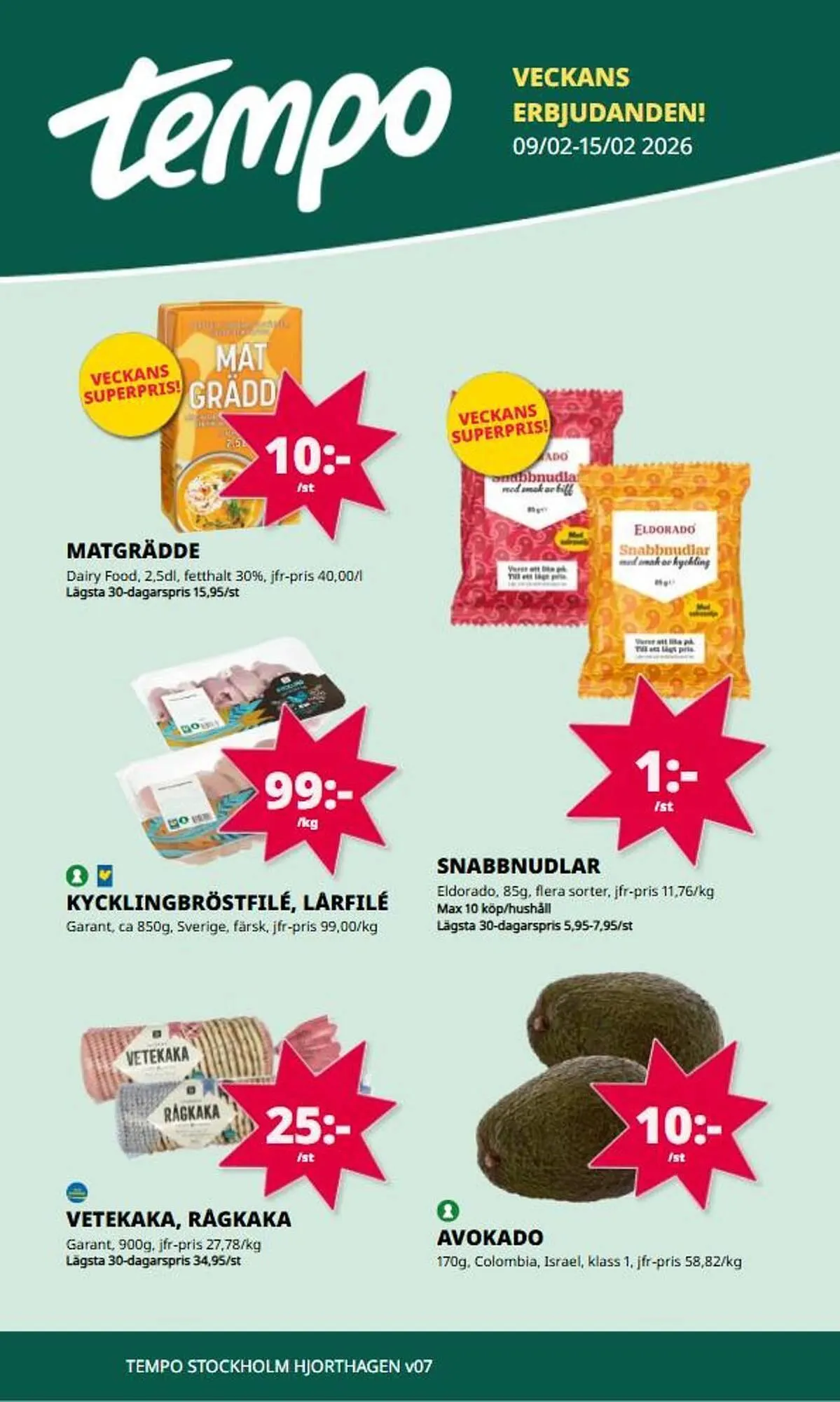 Tempo reklamblad - 1