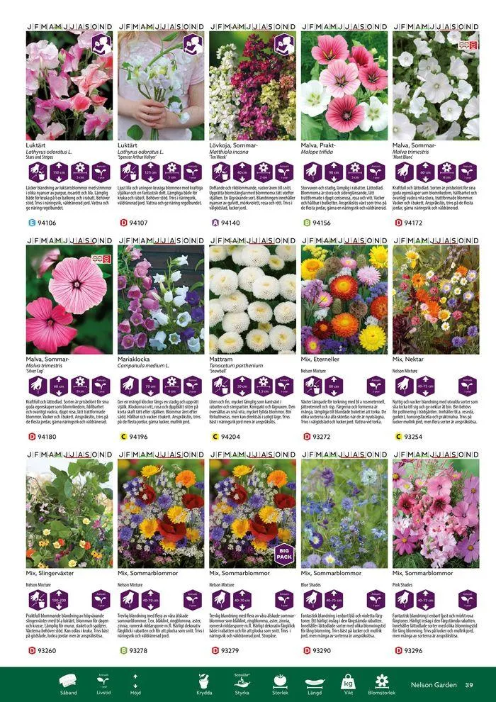 Nelson Gardens frökatalog 2024 är här! från 6 mars till 31 december 2024 - Reklamblad sidor 39