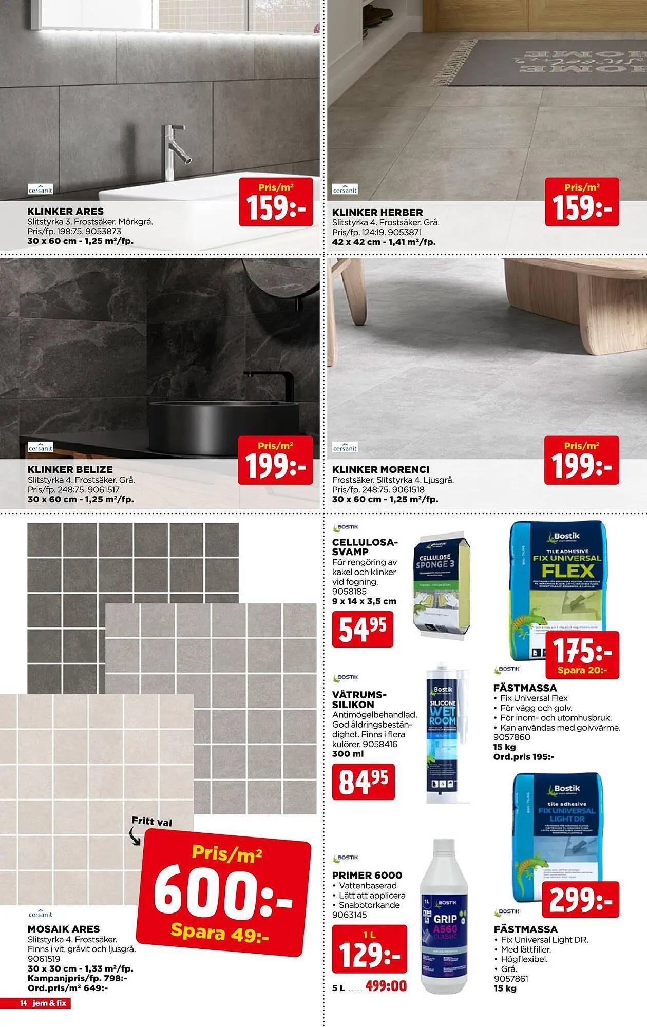 Jem&Fix reklamblad från 23 juli till 30 juli 2023 - Reklamblad sidor 14