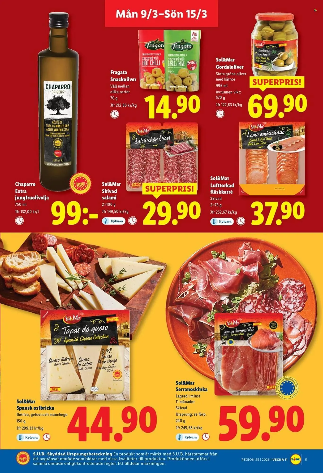 Lidl reklamblad från 9 mars till 15 mars 2026 - Reklamblad sidor 13