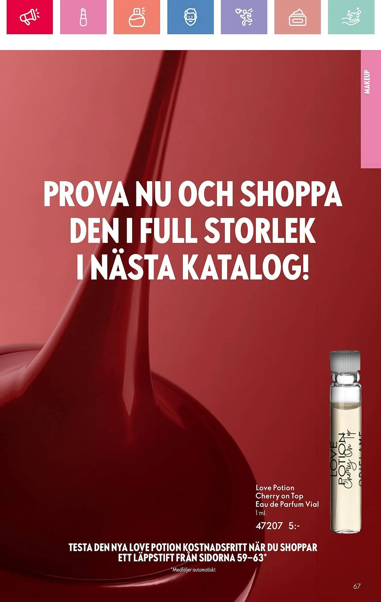 Oriflame reklamblad från 26 januari till 15 februari 2025 - Reklamblad sidor 67